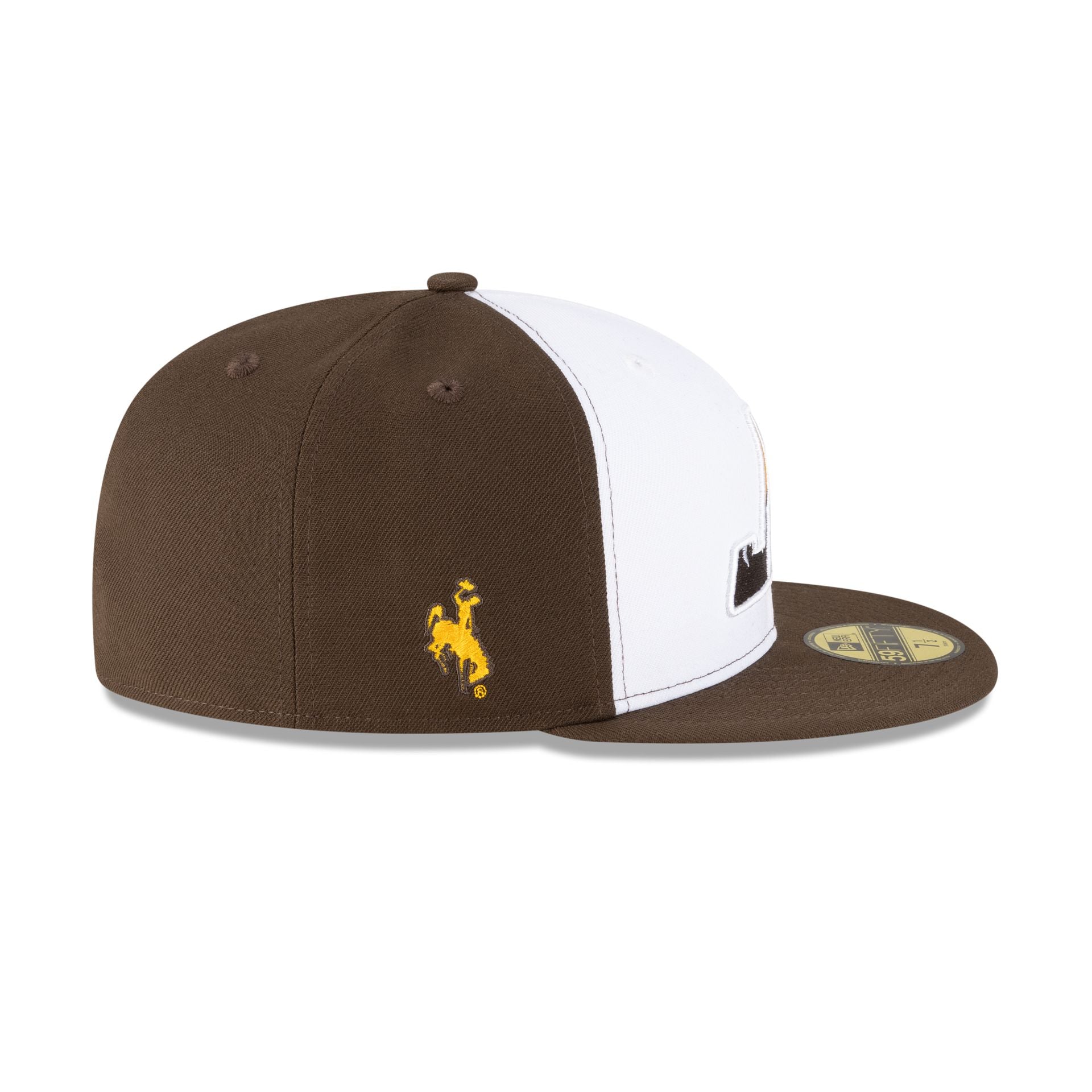 Wyoming Cowboys Josh Allen Jersey Retirement JA17 59FIFTY Fitted Hat - Image 4