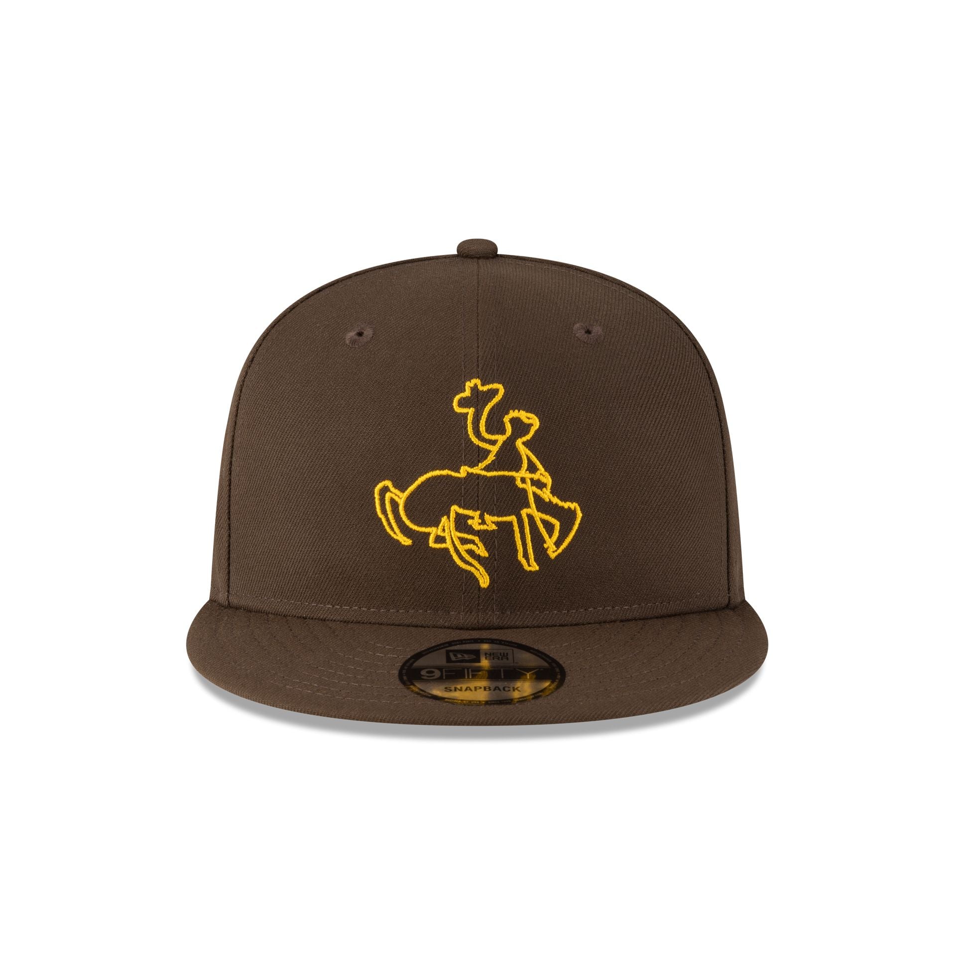 Wyoming Cowboys Josh Allen Jersey Retirement Cowboy 9FIFTY Snapback Hat - Image 2