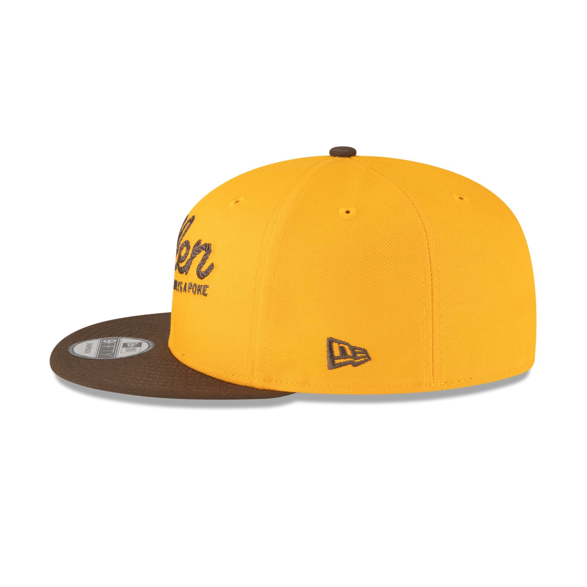 Wyoming Cowboys Josh Allen Jersey Retirement Gold 9FIFTY Snapback Hat - Image 5