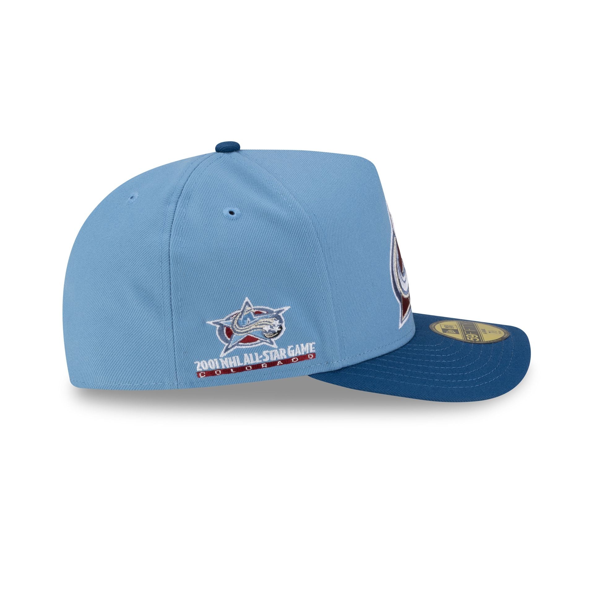 Just Caps All-Star Game Colorado Avalanche 59FIFTY A-Frame Fitted Hat - Image 4
