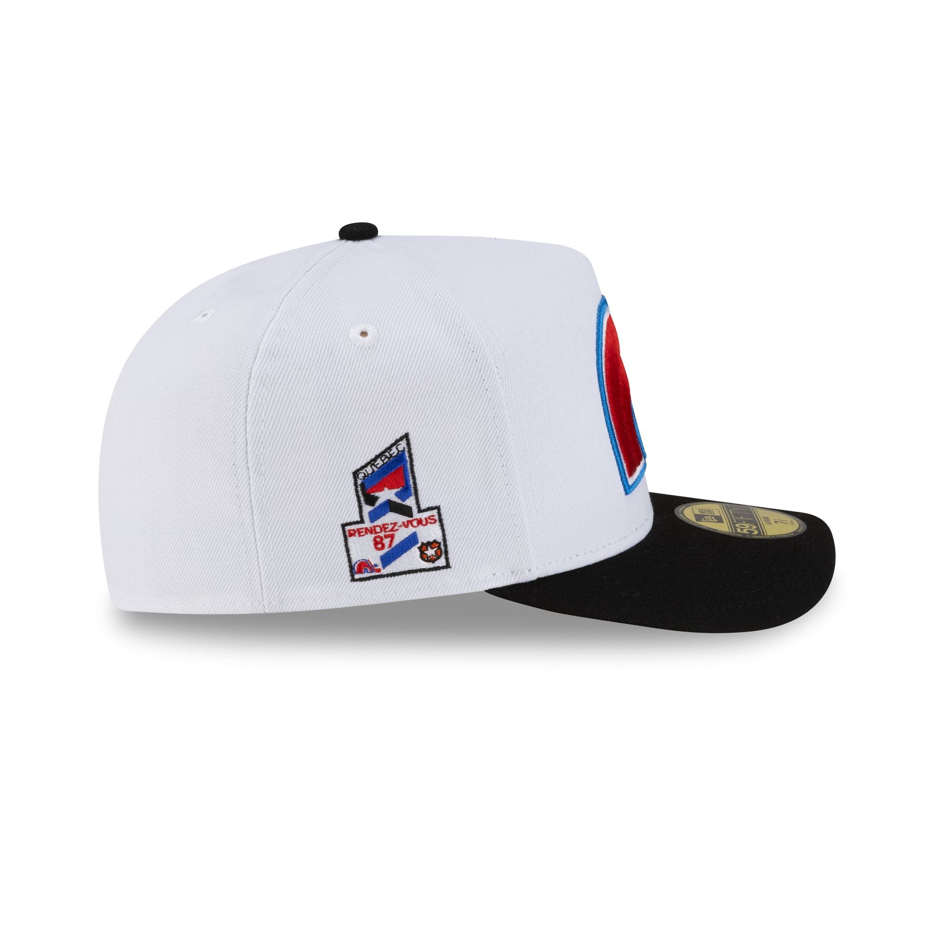 Just Caps All-Star Game Quebec Nordiques 59FIFTY A-Frame Fitted Hat - Image 4