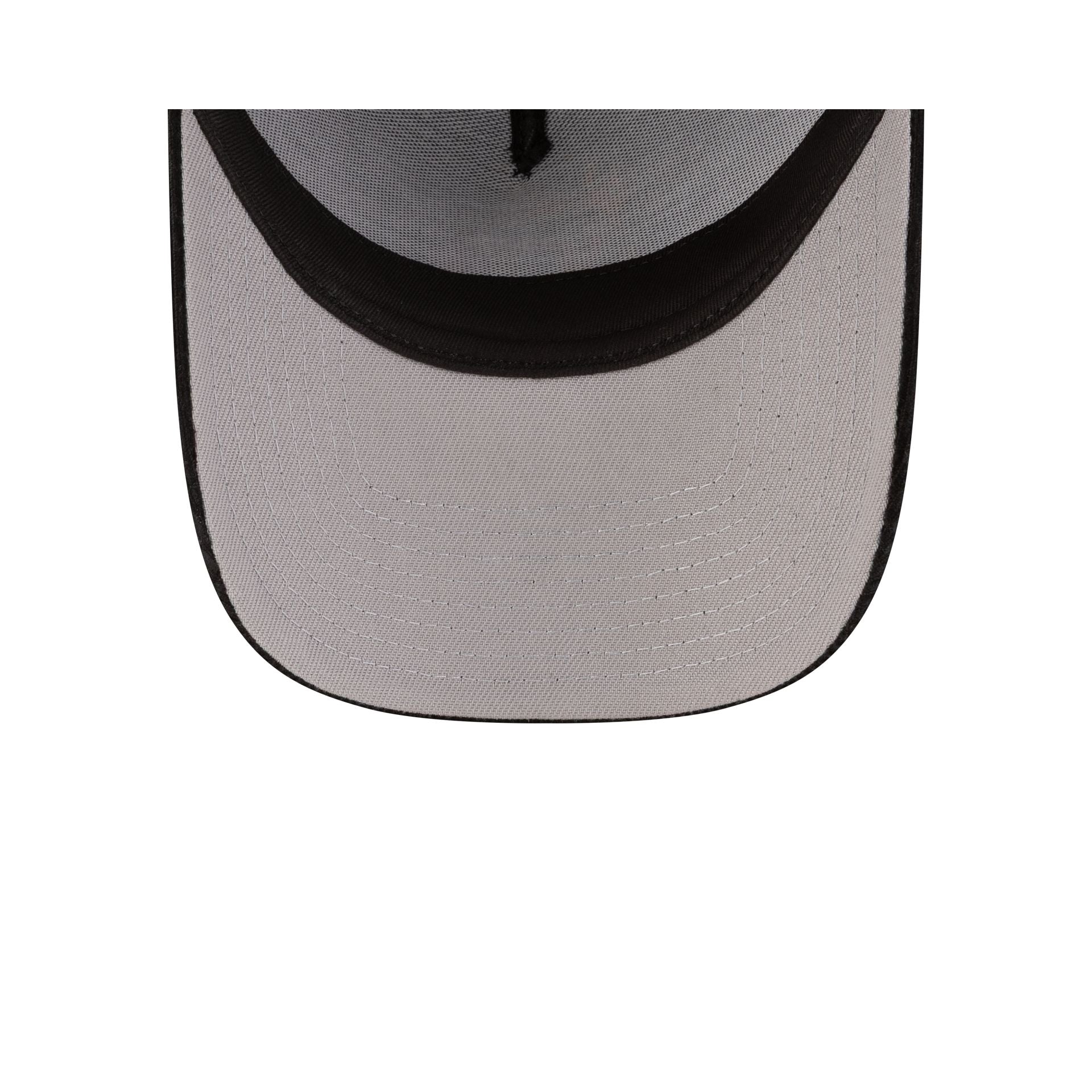 Stranger Things Hellfire Club Black Corduroy 9FORTY A-Frame Snapback Hat - Image 7