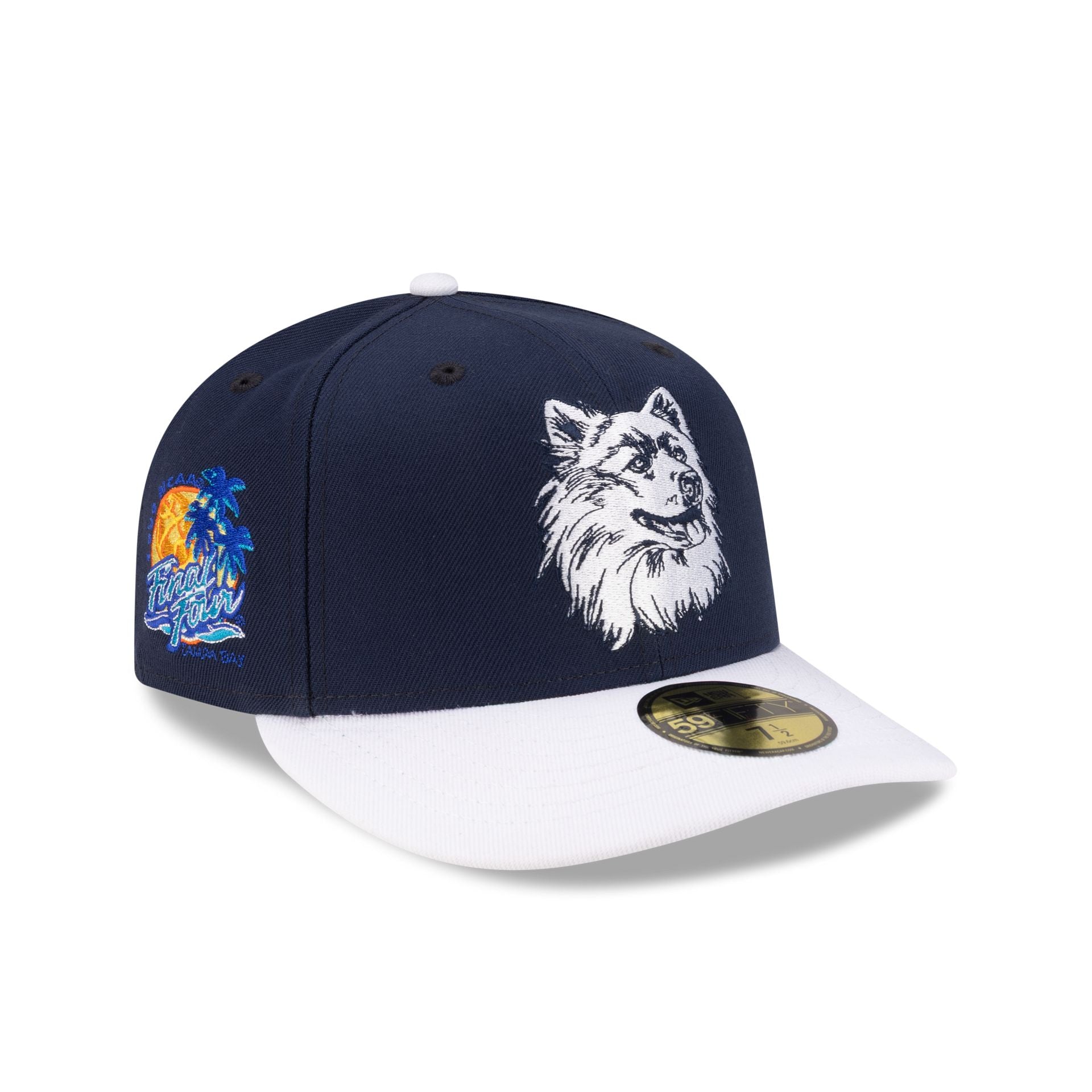 Just Caps College Champions Sidepatch Connecticut Huskies 59FIFTY Fitt