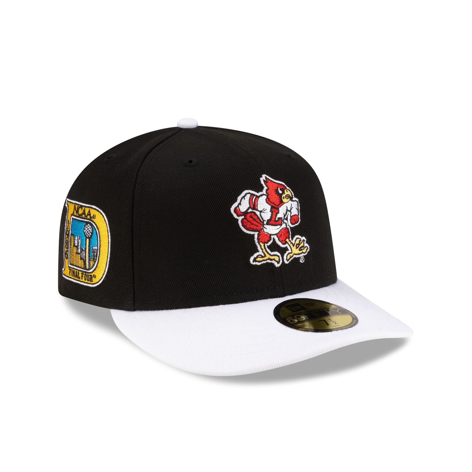 Just Caps College Champions Sidepatch Louisville Cardinals 59FIFTY Fit