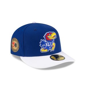 Just Caps College Champions Sidepatch Kansas Jayhawks 59FIFTY Fitted H