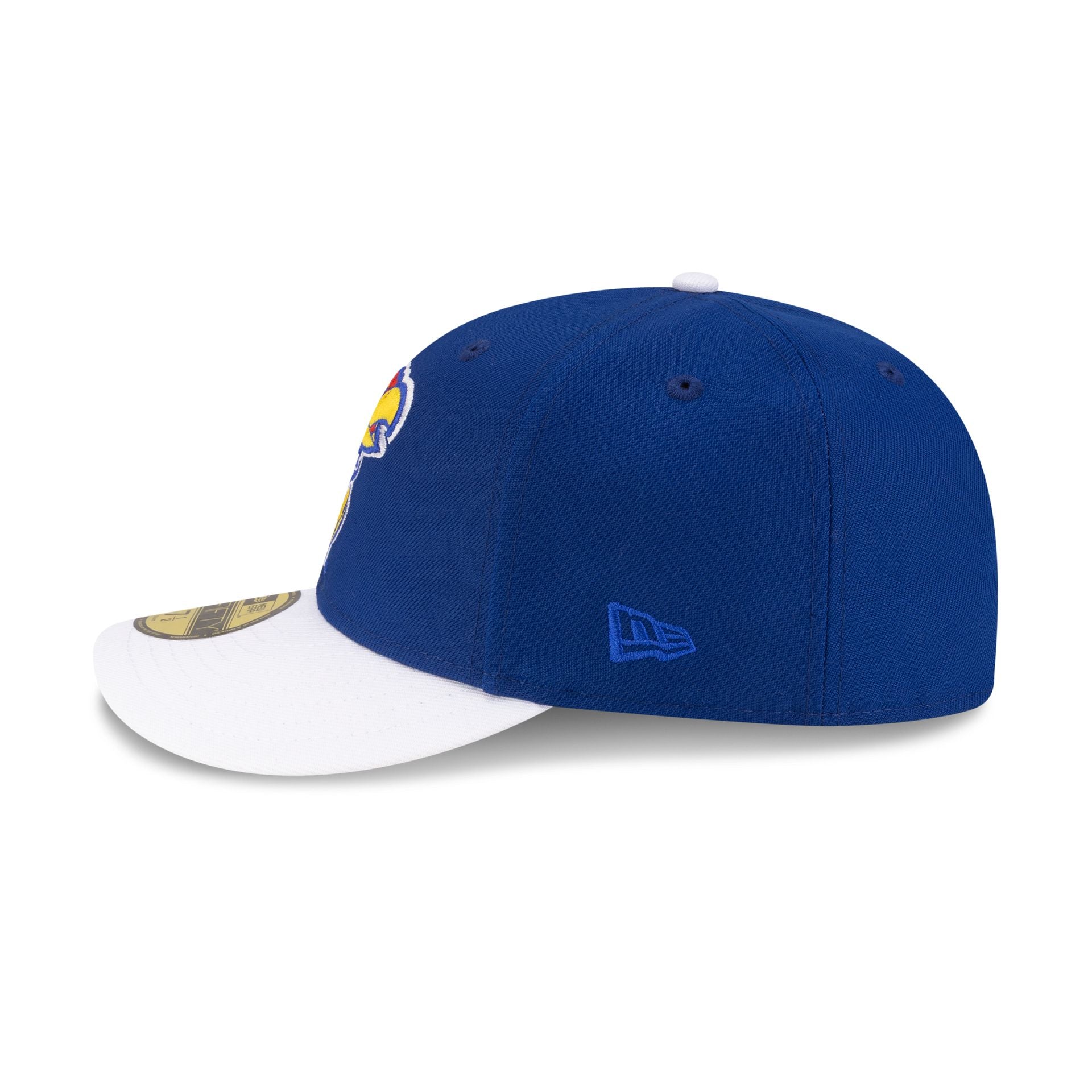 Just Caps College Champions Sidepatch Kansas Jayhawks 59FIFTY Fitted H - Image 5