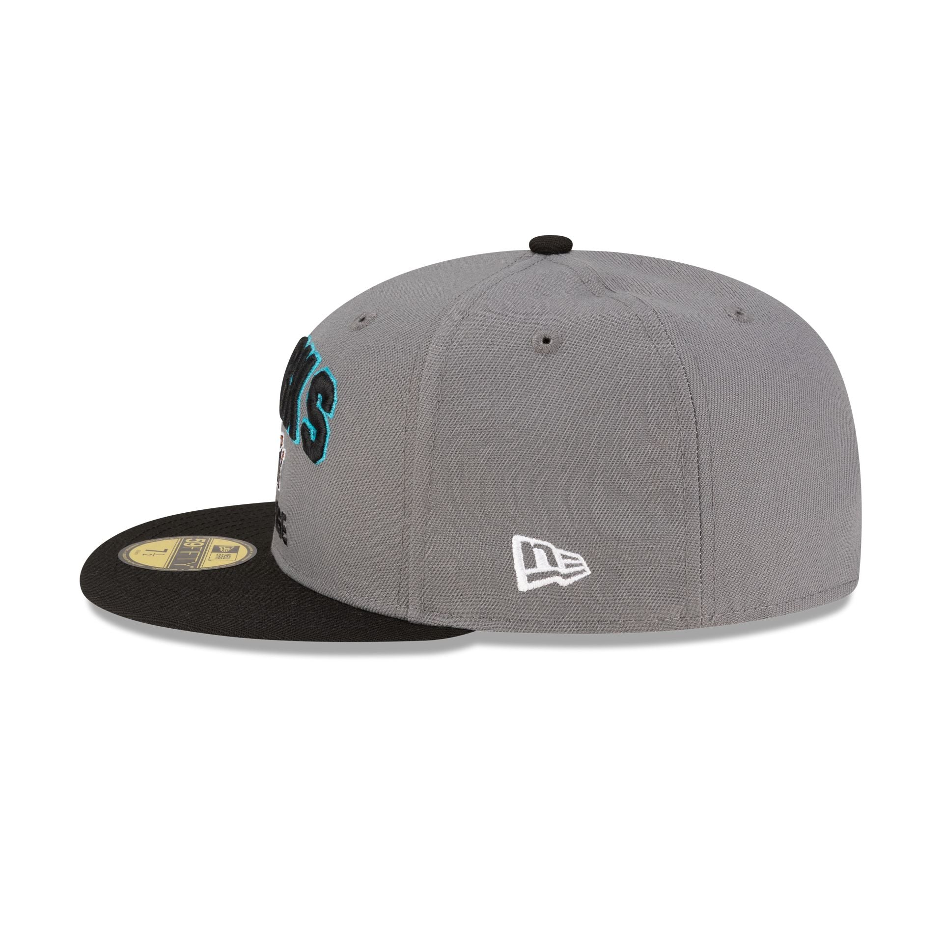 San Jose Sharks Gray 59FIFTY Fitted Hat - Image 5