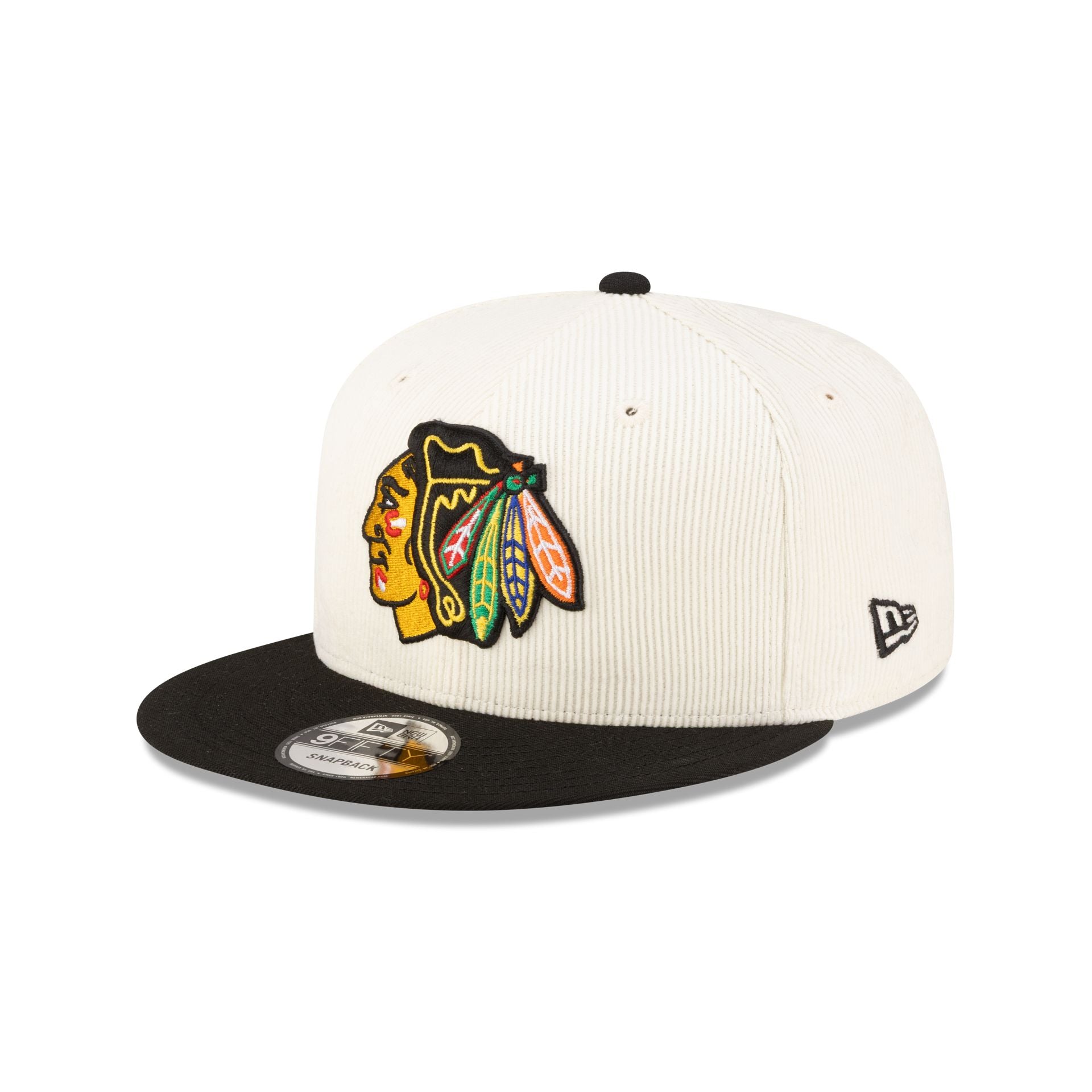 Chicago Blackhawks 100th Anniversary Chrome Corduroy 9FIFTY Snapback H - Image 3
