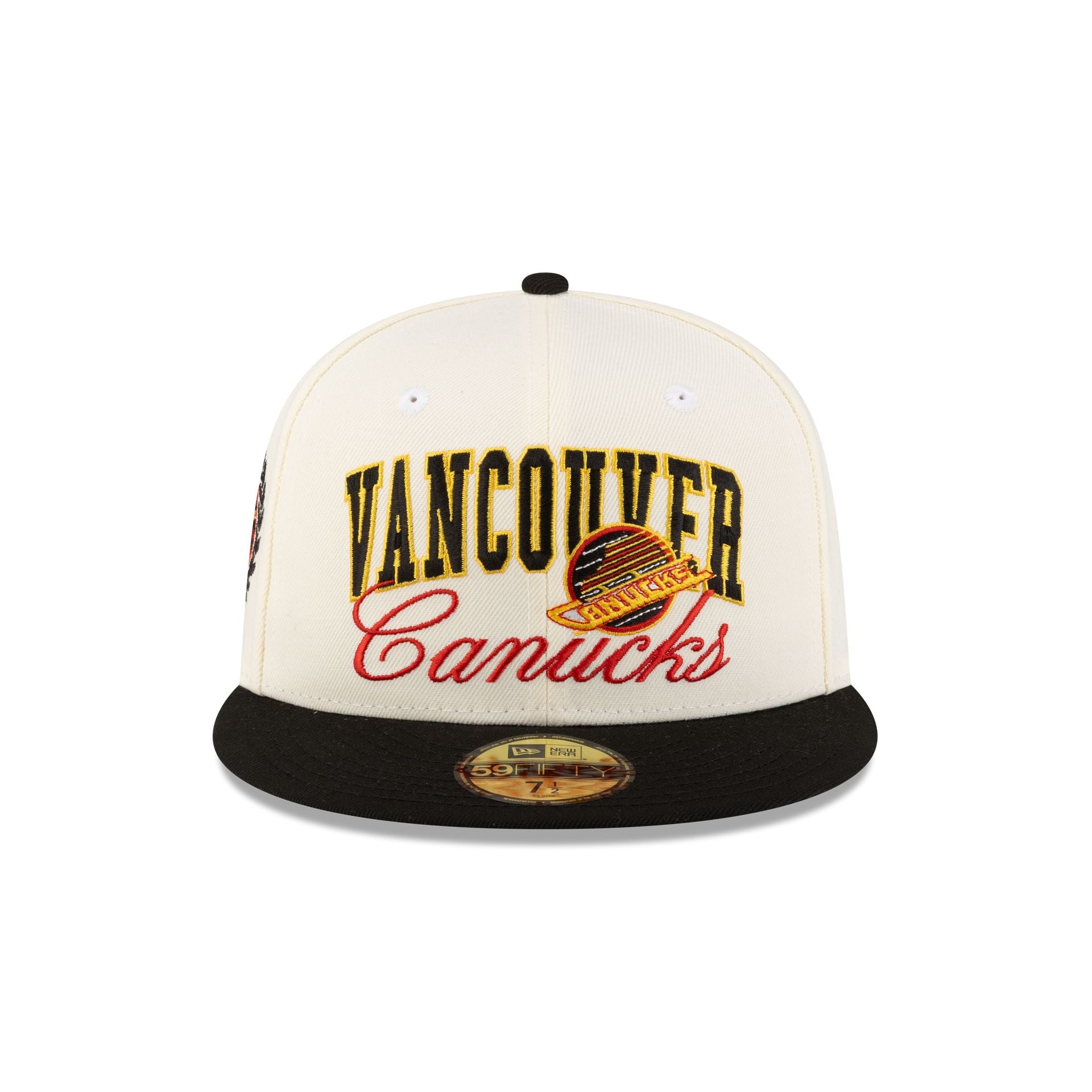Vancouver Canucks Arch Script 59FIFTY Fitted Hat - Image 2