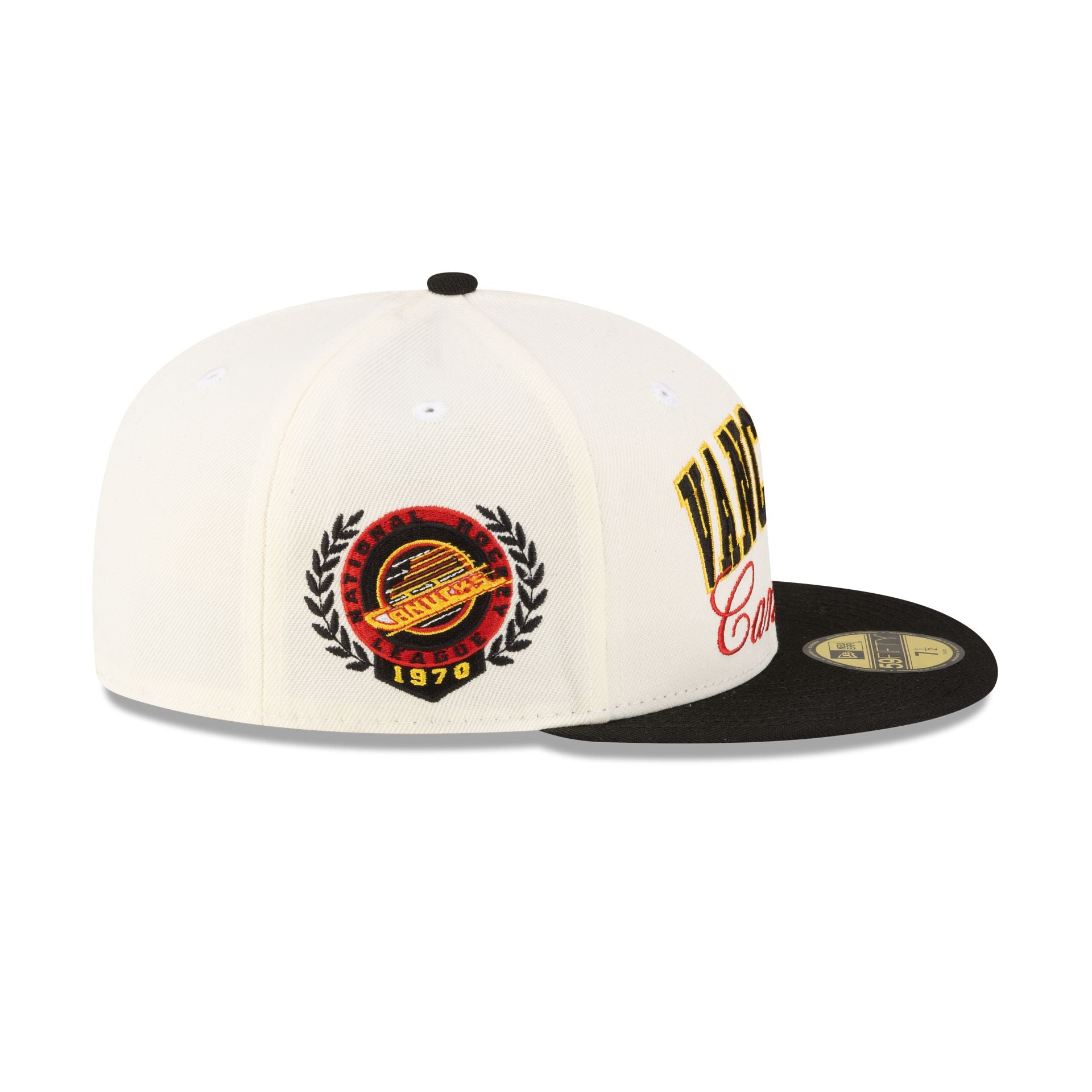 Vancouver Canucks Arch Script 59FIFTY Fitted Hat - Image 4