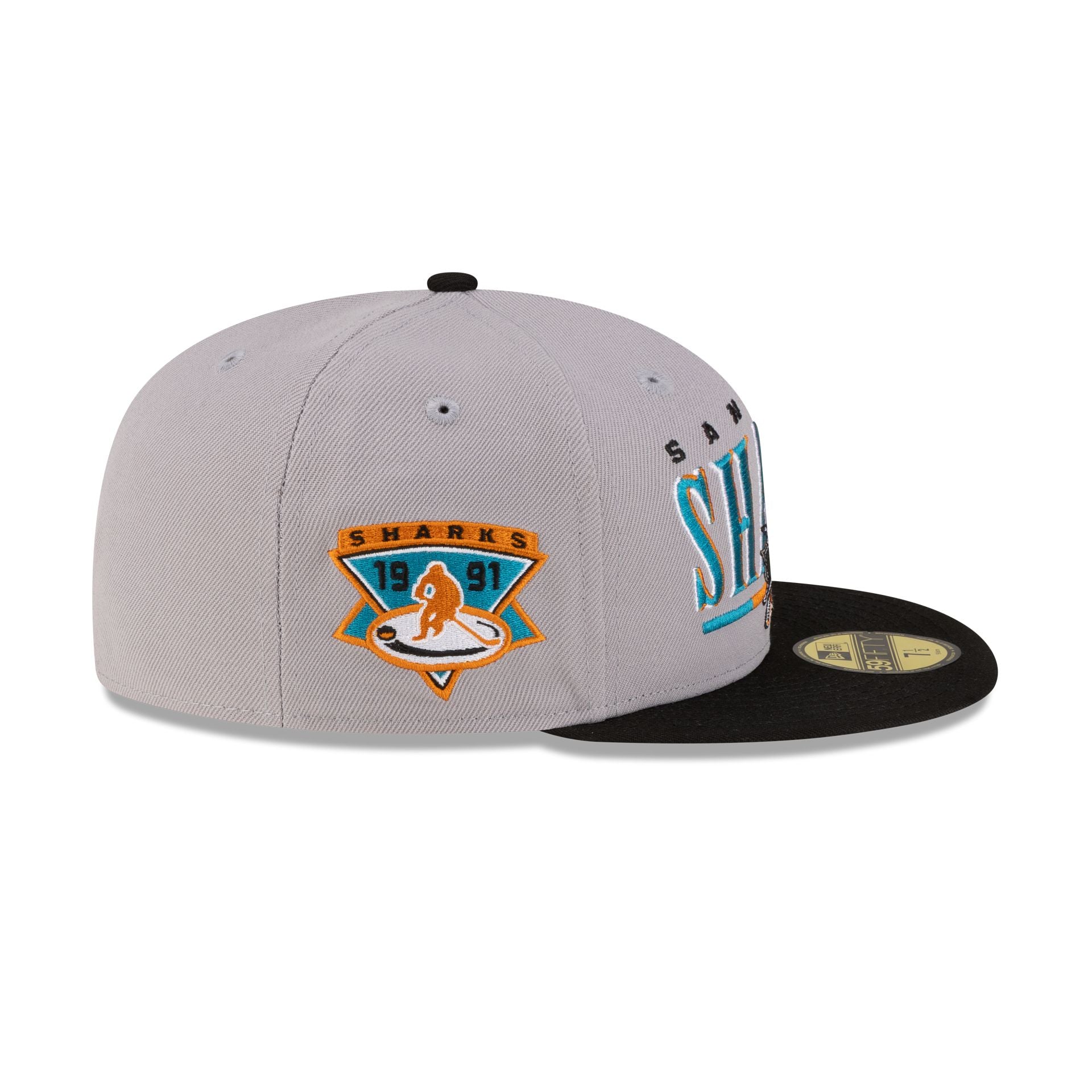 San Jose Sharks First Shot 59FIFTY Fitted Hat - Image 4