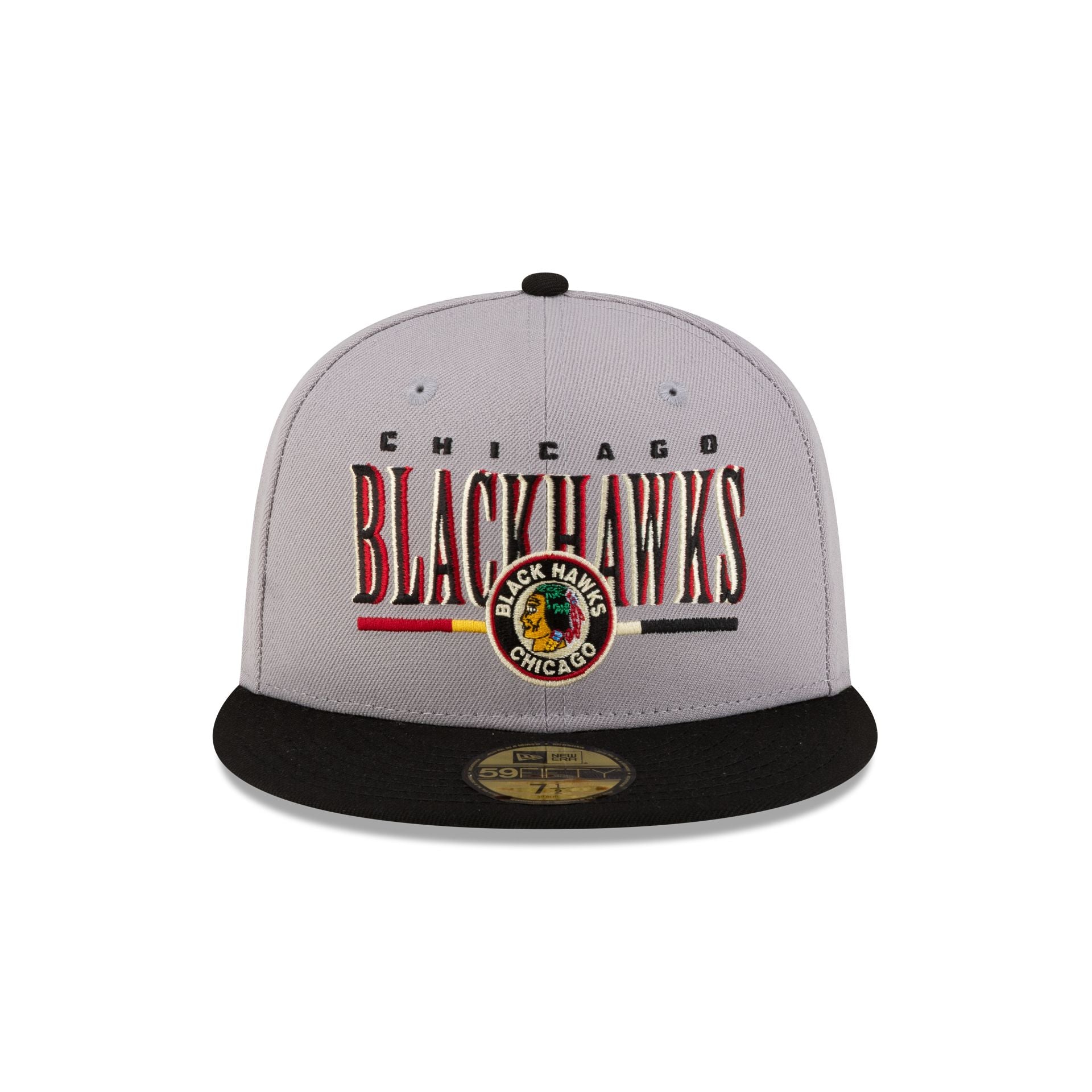 Chicago Blackhawks First Shot 59FIFTY Fitted Hat - Image 2