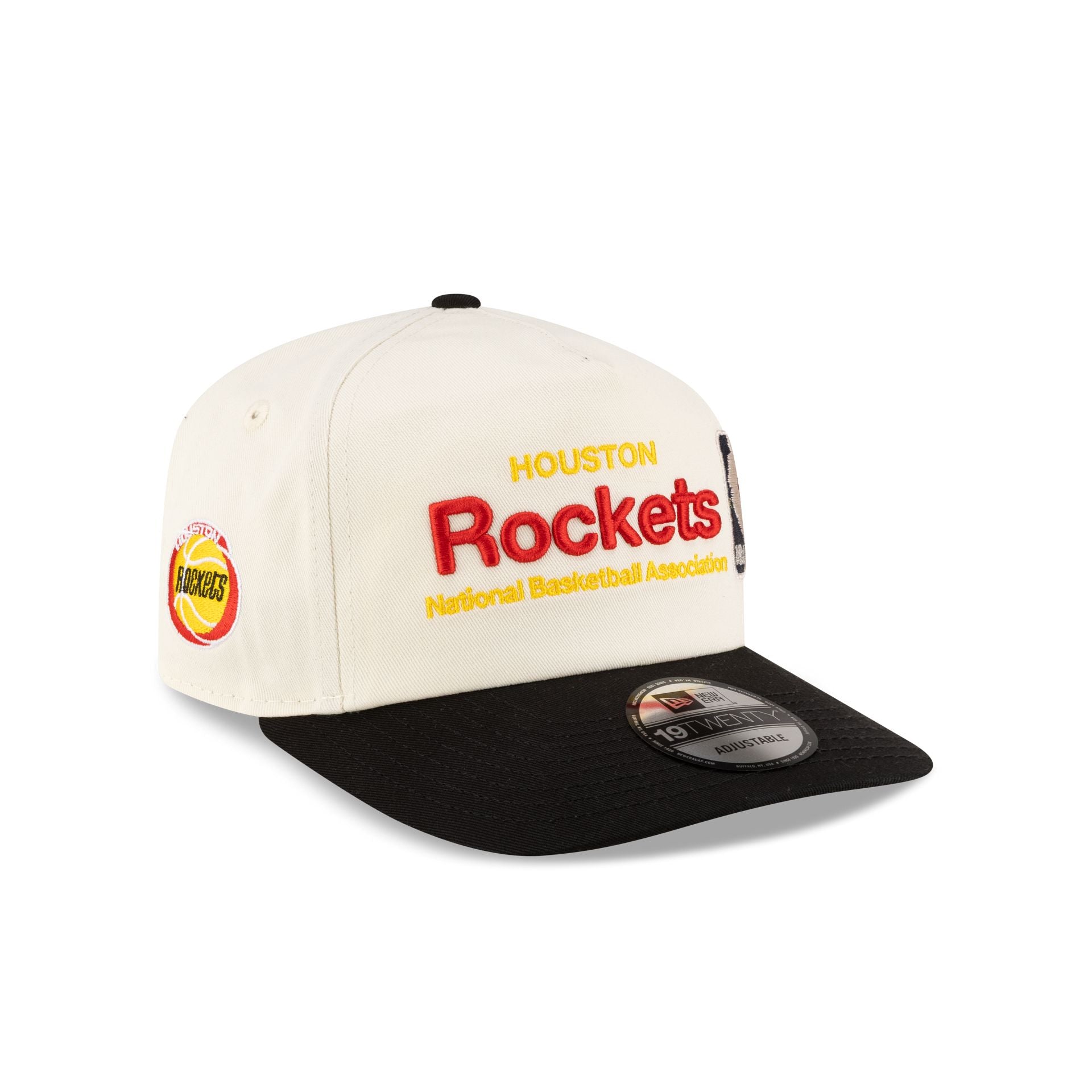 Houston Rockets 1972-1995 Hardwood Classics Sign Stack Chrome White 19