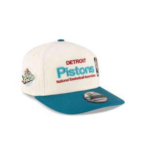 Detroit Pistons 1996-2001 Hardwood Classics Sign Stack Chrome White 19