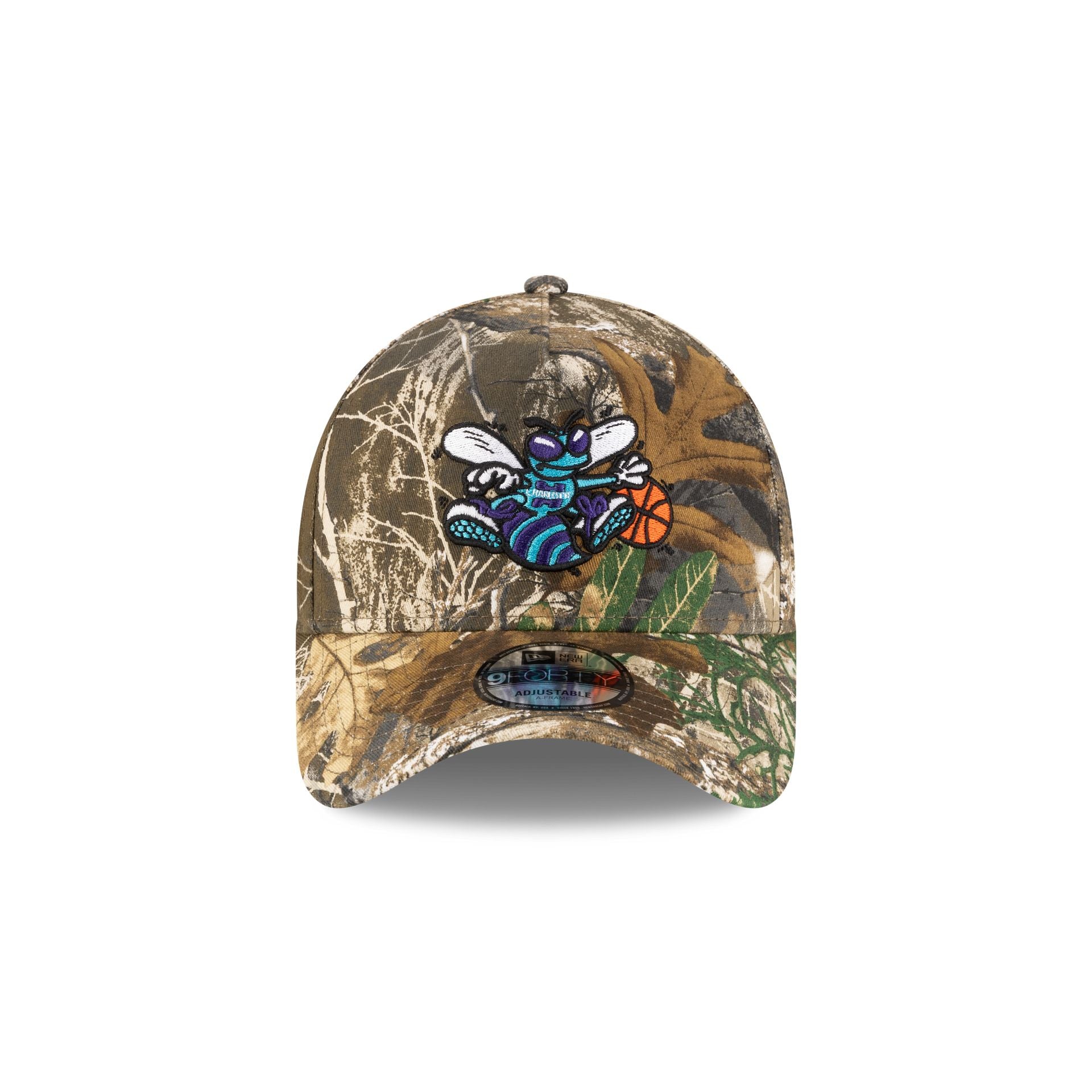 Charlotte Hornets 1988-2002 Hardwood Classics Realtree 9FORTY A-Frame - Image 2