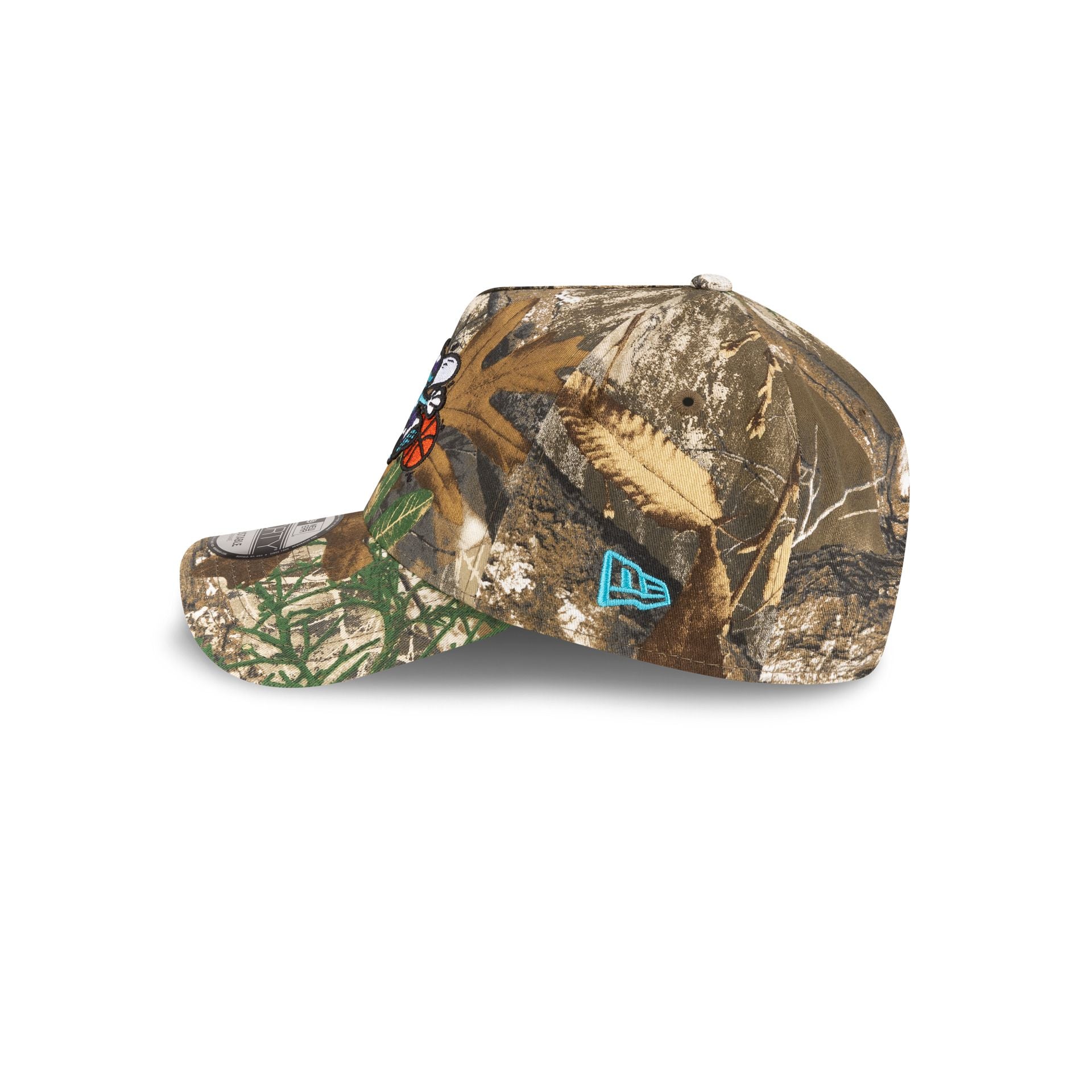 Charlotte Hornets 1988-2002 Hardwood Classics Realtree 9FORTY A-Frame - Image 5