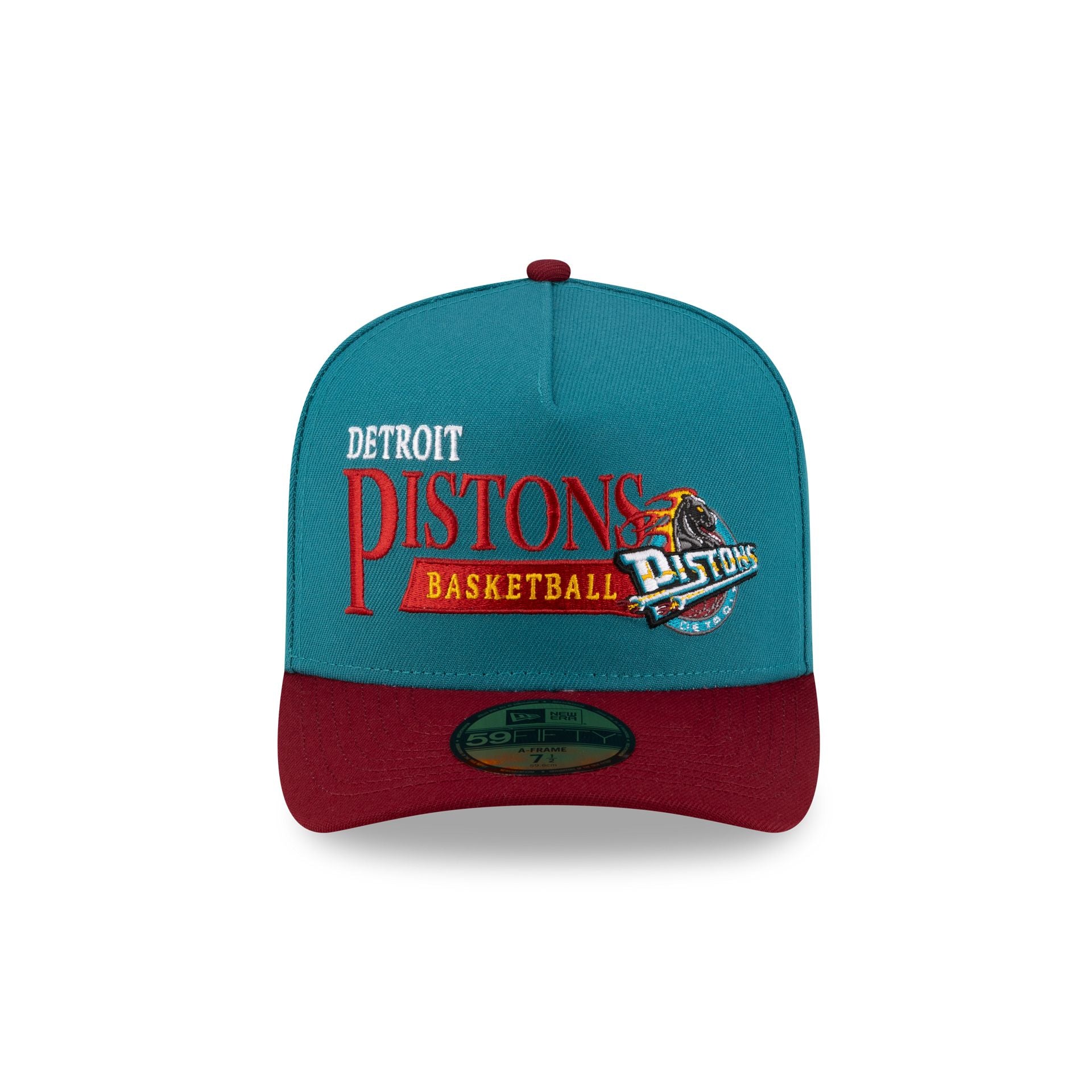 Detroit Pistons 1996-2001 Hardwood Classics Liner 59FIFTY A-Frame Fitt - Image 2