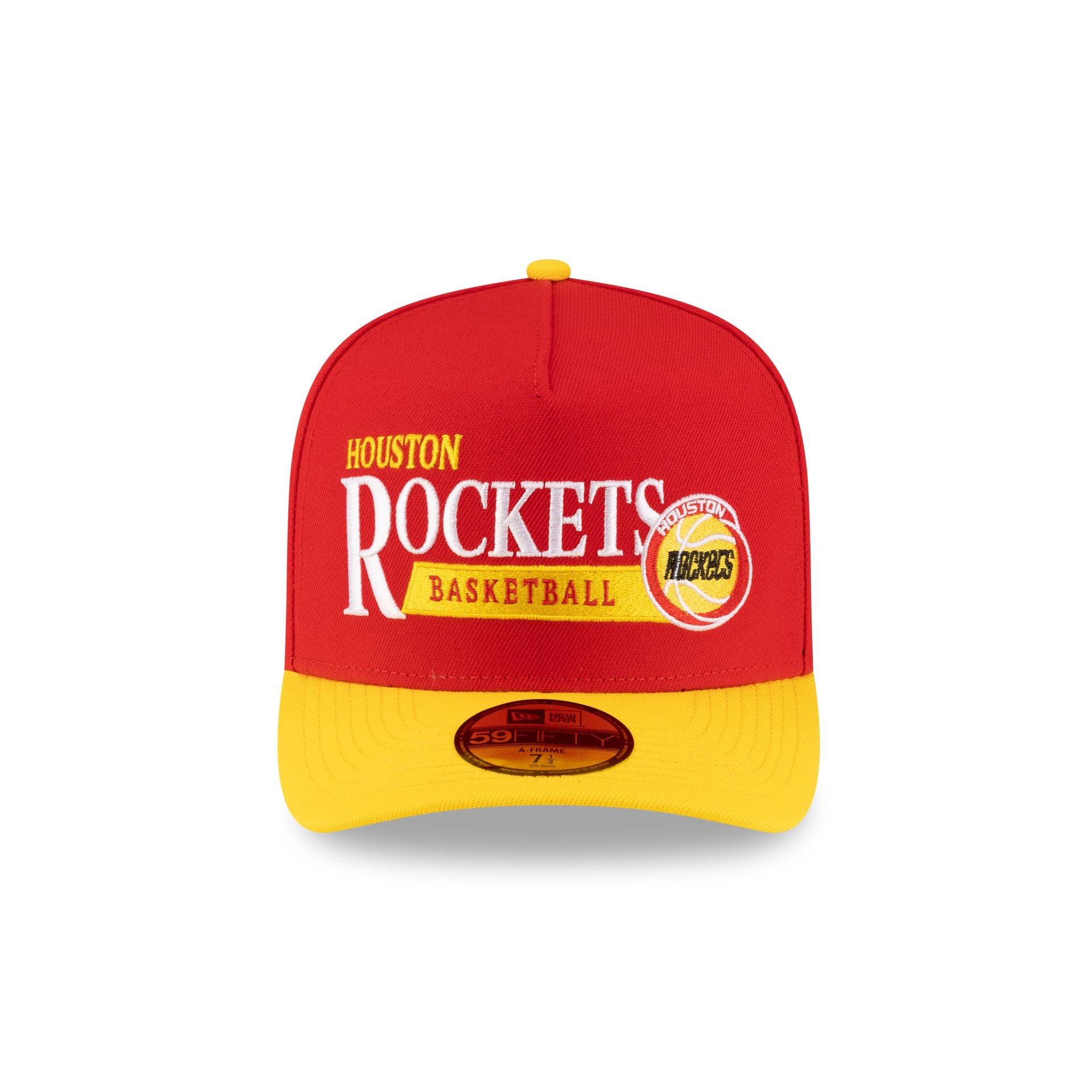 Houston Rockets 1972-1995 Hardwood Classics Liner 59FIFTY A-Frame Fitt - Image 2
