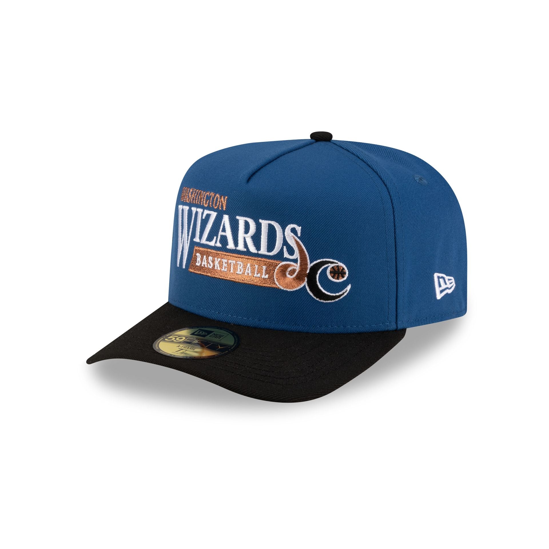 Washington Wizards 1997-2011 Hardwood Classics Liner 59FIFTY A-Frame Fitted Hat - Image 3
