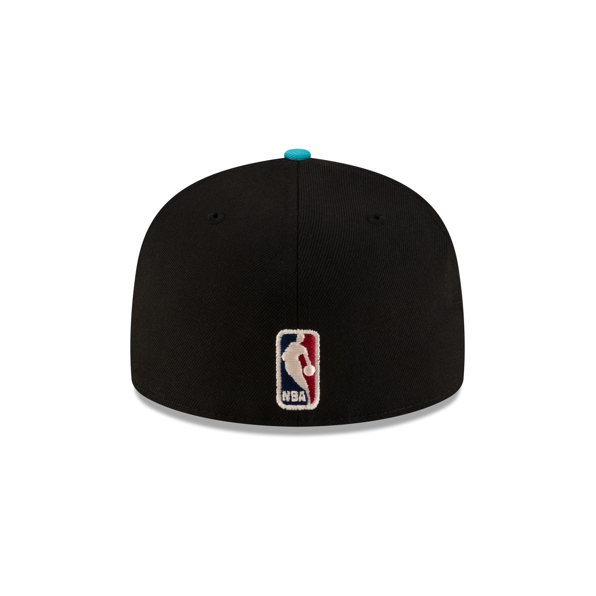 Detroit Pistons 1996-2001 Hardwood Classics Black 59FIFTY Fitted Hat - Image 6