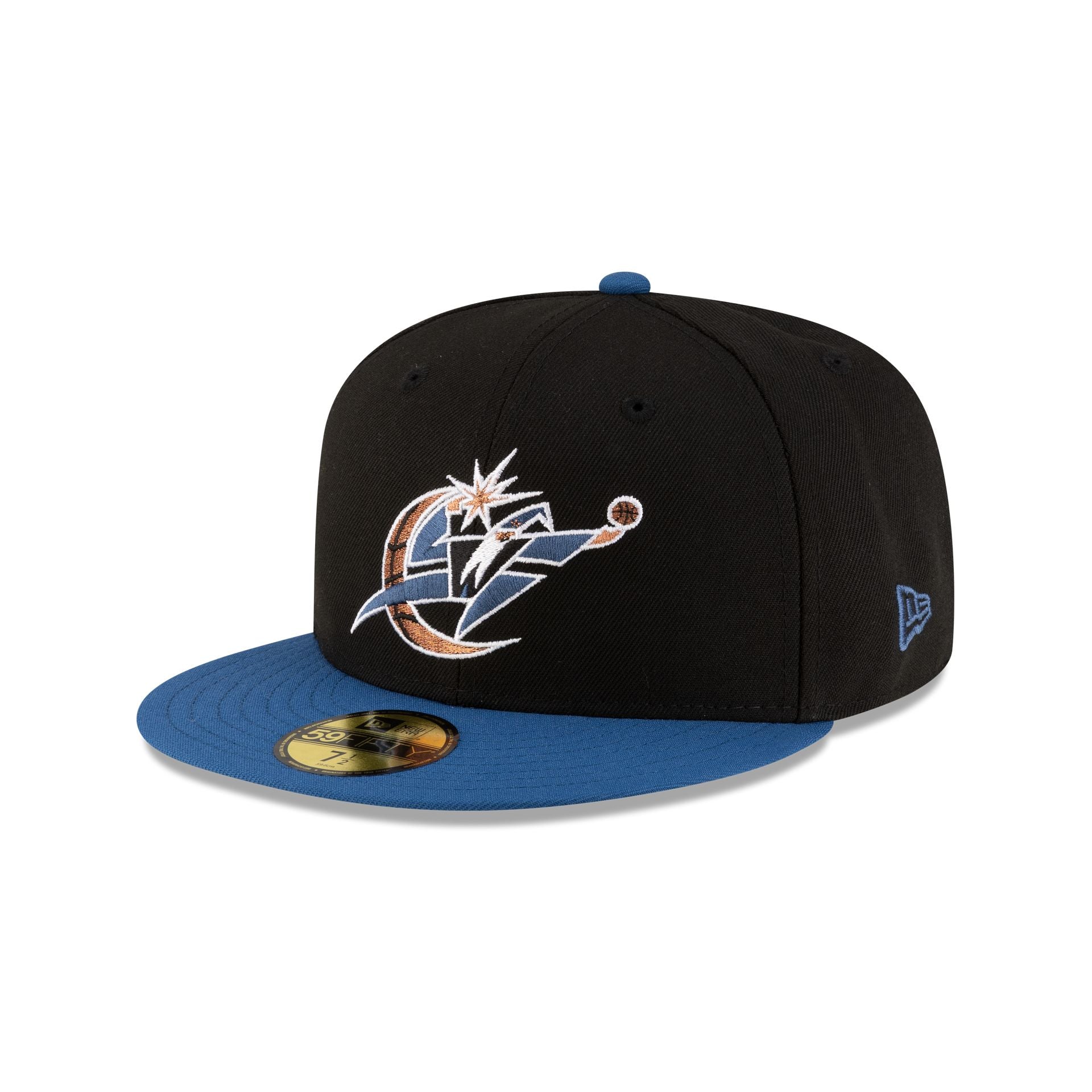 Washington Wizards 1997-2011 Hardwood Classics Black 59FIFTY Fitted Hat - Image 3