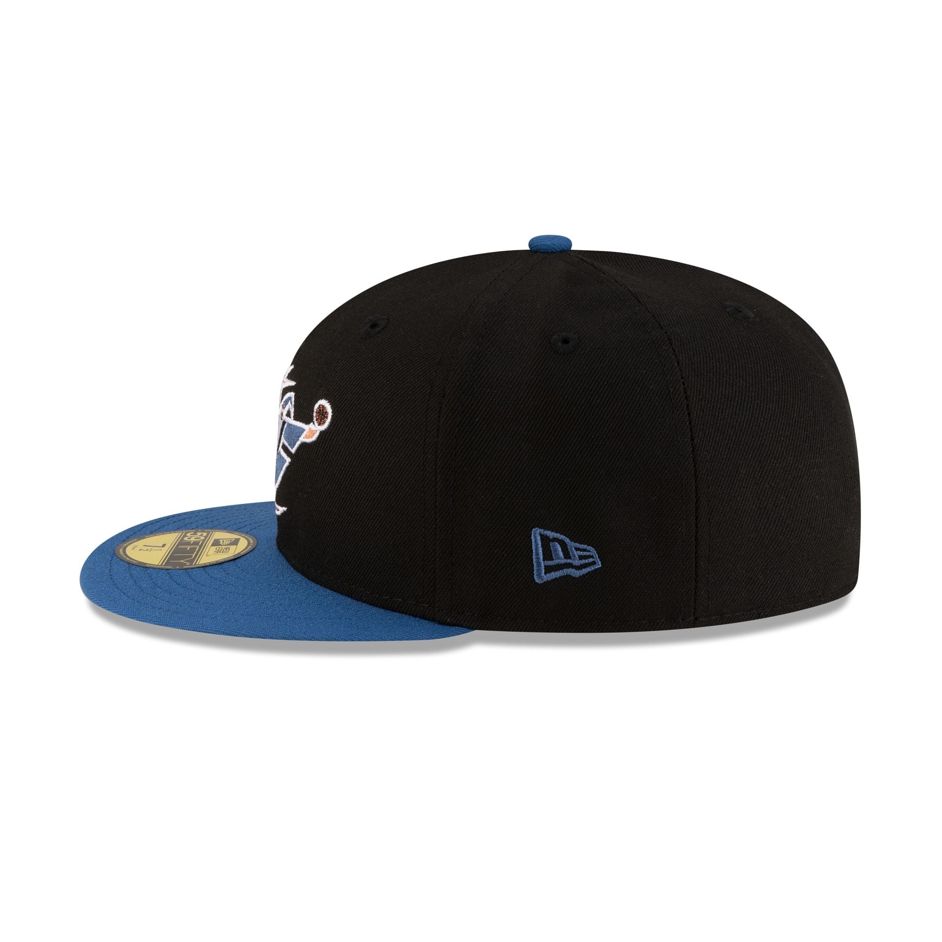 Washington Wizards 1997-2011 Hardwood Classics Black 59FIFTY Fitted Hat - Image 5