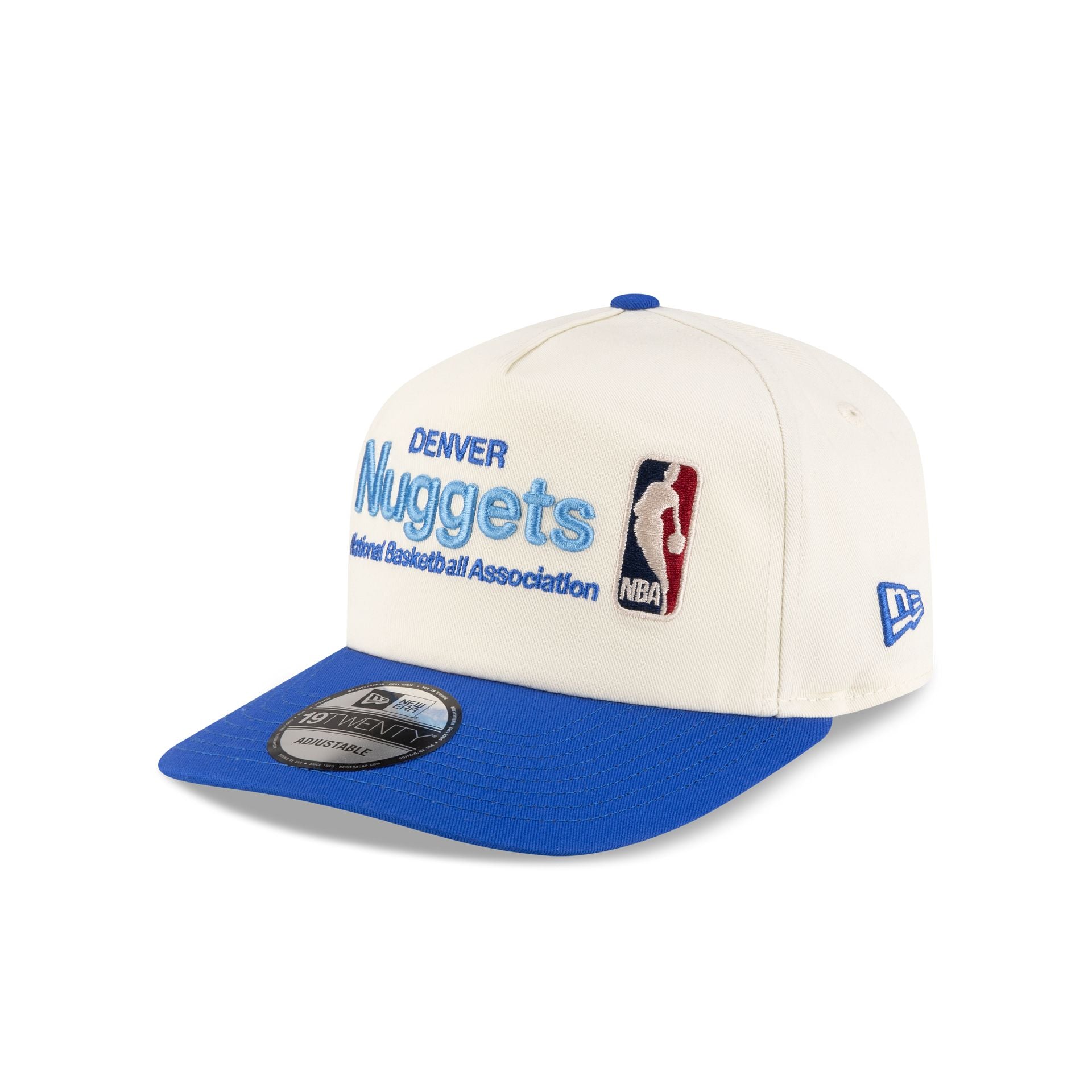 Denver Nuggets 2008-2018 Hardwood Classics Sign Stack Chrome White 19T - Image 3