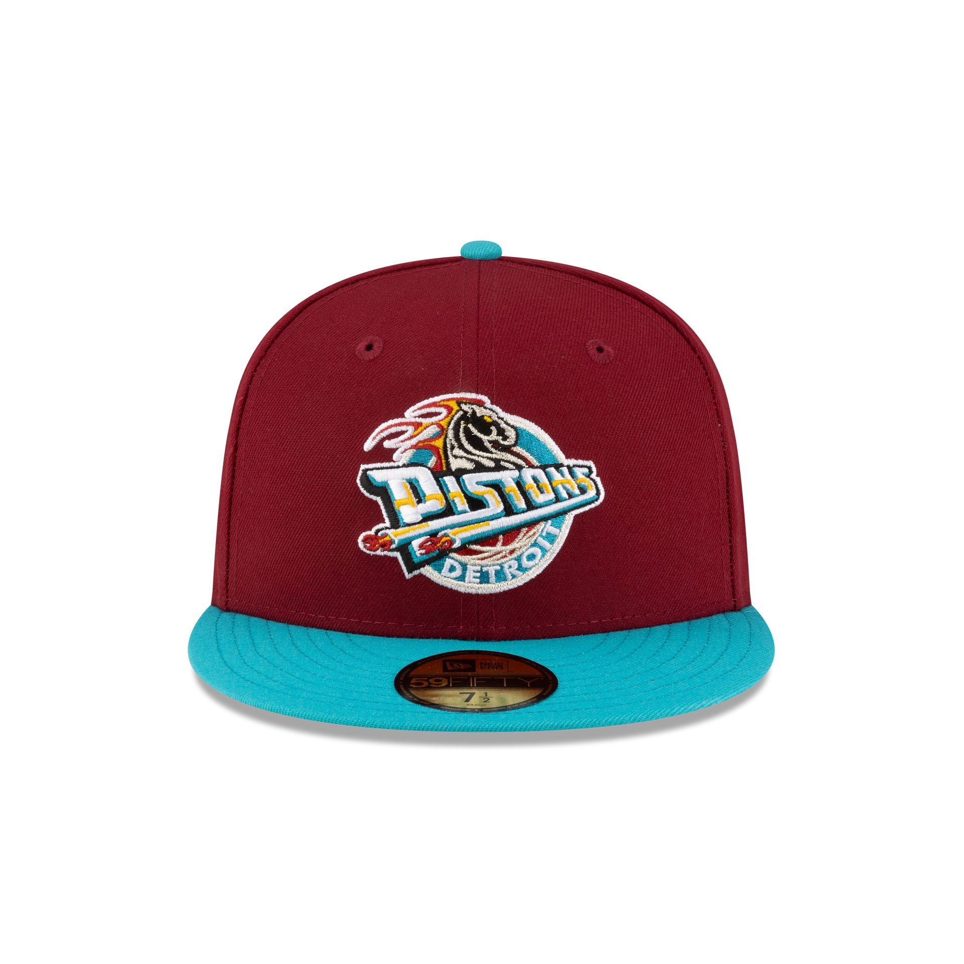 Detroit Pistons 1996-2001 Hardwood Classics Express 59FIFTY Fitted Hat - Image 2