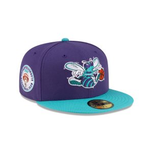 Charlotte Hornets 1988-2002 Hardwood Classics Express 59FIFTY Fitted H
