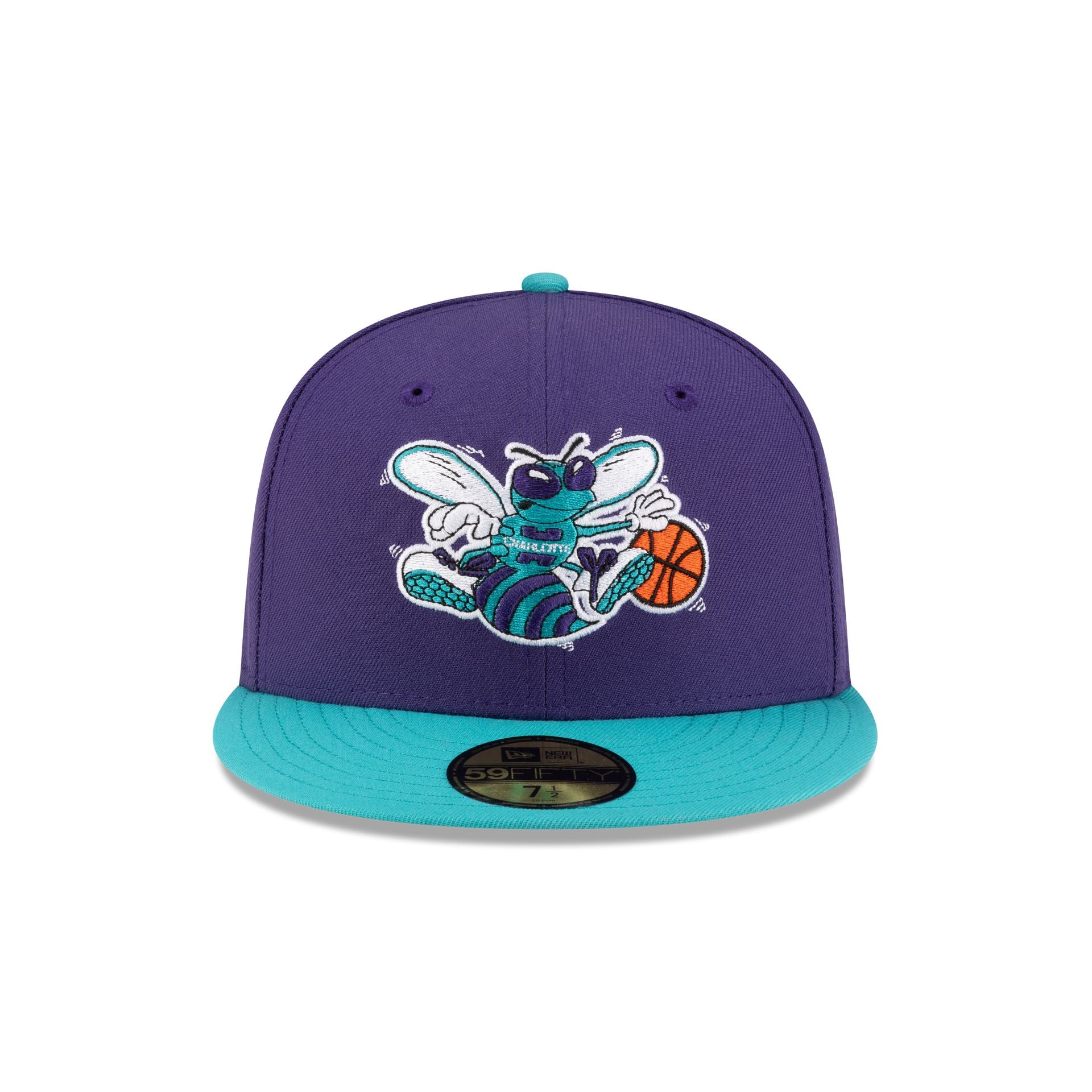 Charlotte Hornets 1988-2002 Hardwood Classics Express 59FIFTY Fitted H - Image 2