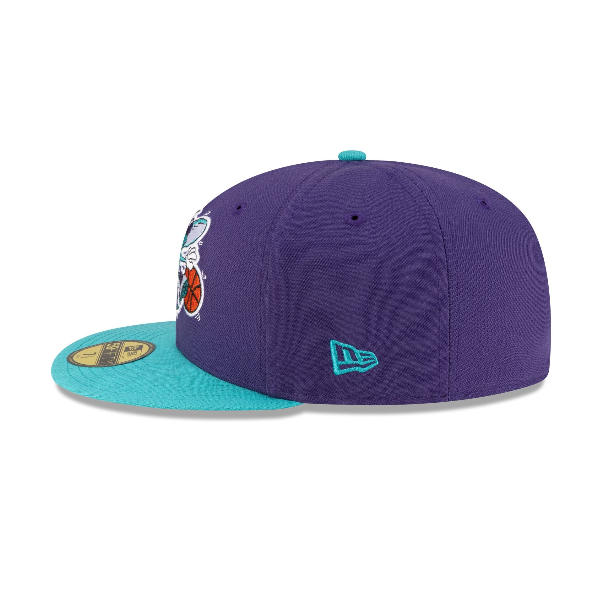 Charlotte Hornets 1988-2002 Hardwood Classics Express 59FIFTY Fitted H - Image 5