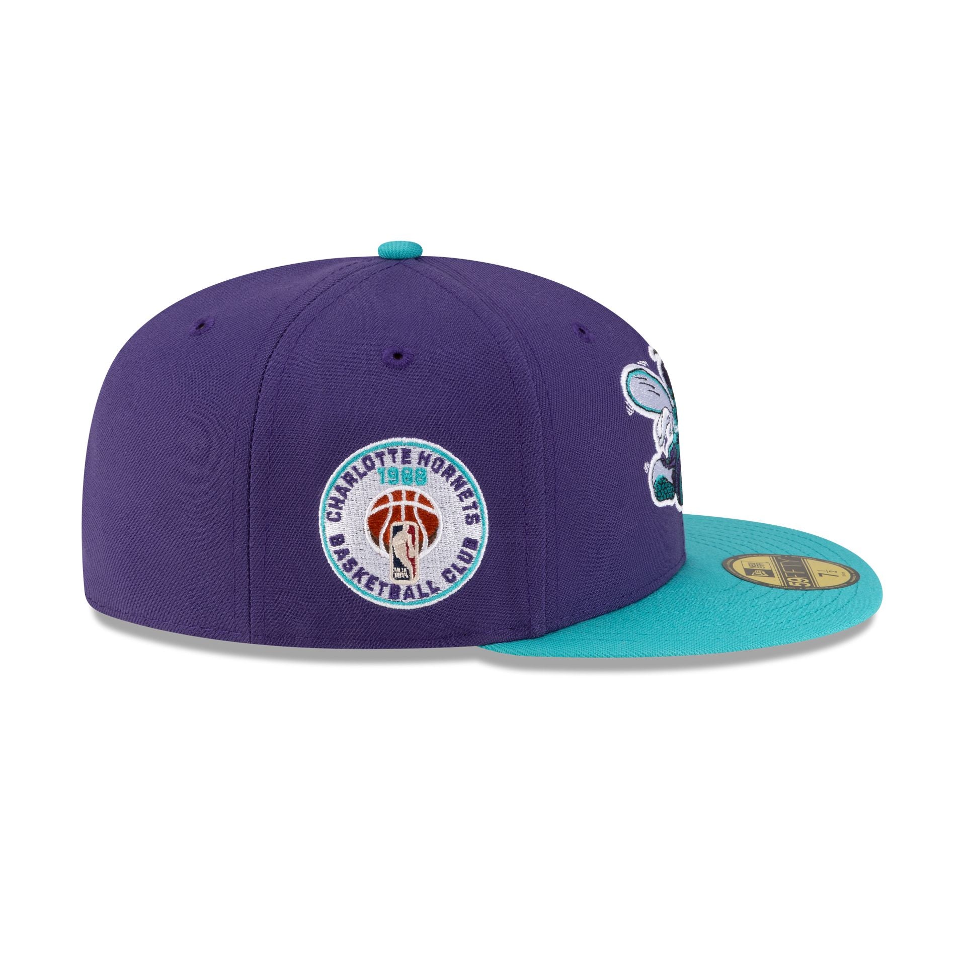 Charlotte Hornets 1988-2002 Hardwood Classics Express 59FIFTY Fitted H - Image 4