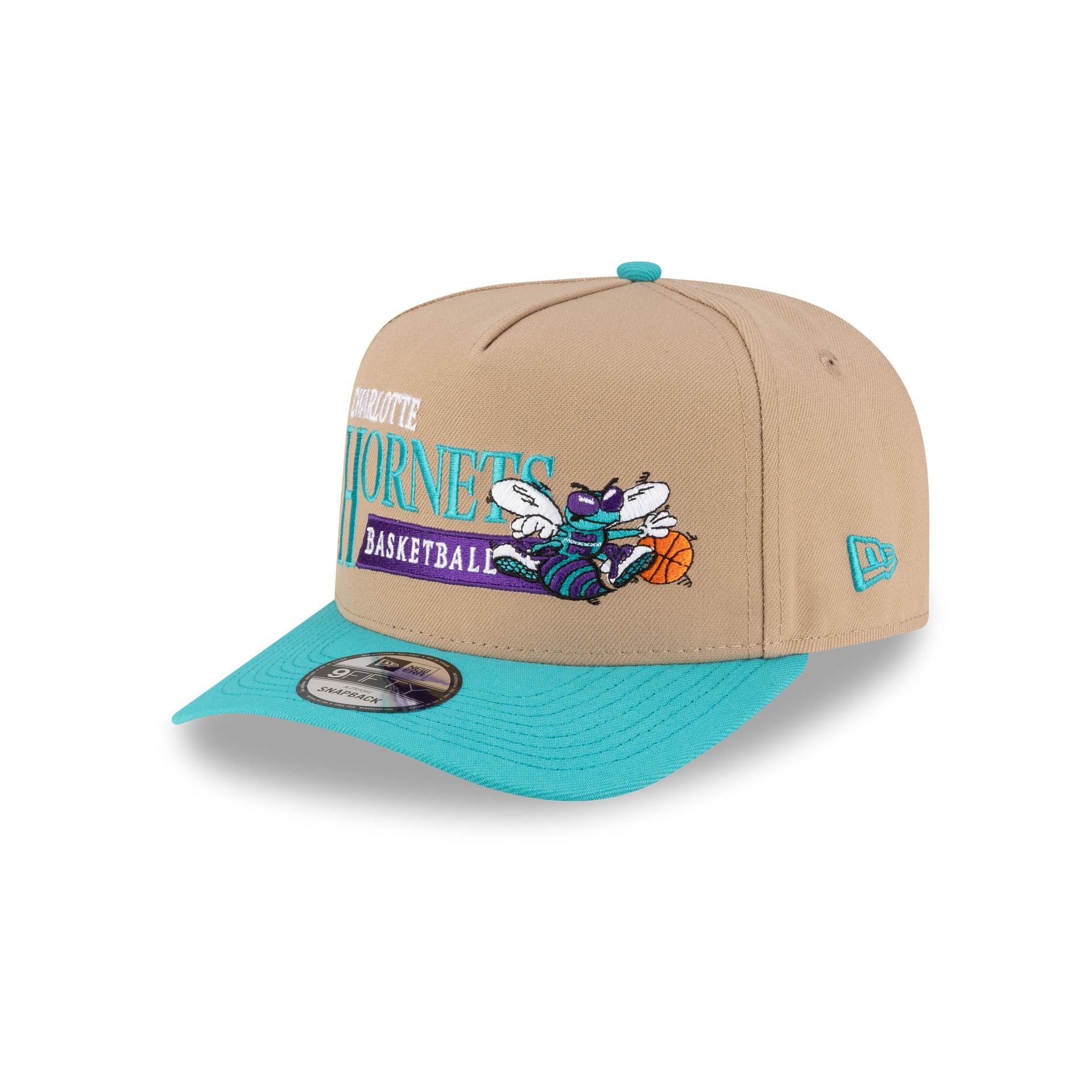 Charlotte Hornets 1988-2002 Hardwood Classics Liner Camel 9FIFTY A-Fra - Image 3