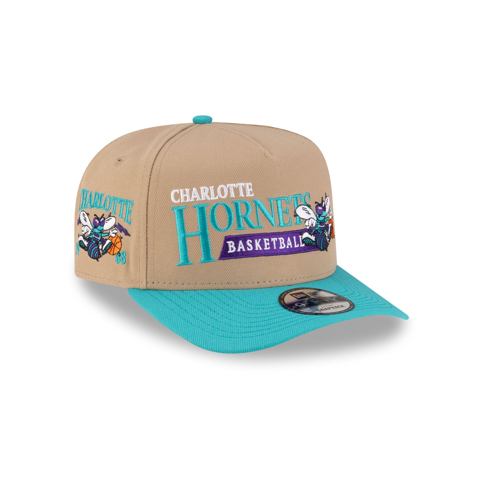 Charlotte Hornets 1988-2002 Hardwood Classics Liner Camel 9FIFTY A-Fra