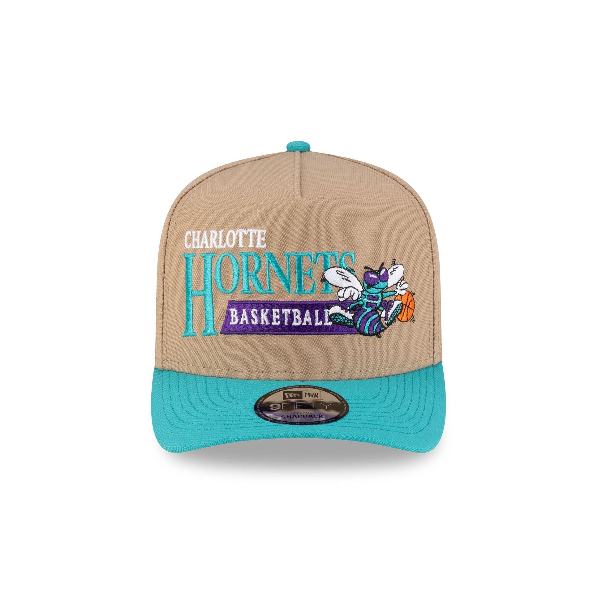 Charlotte Hornets 1988-2002 Hardwood Classics Liner Camel 9FIFTY A-Fra - Image 2