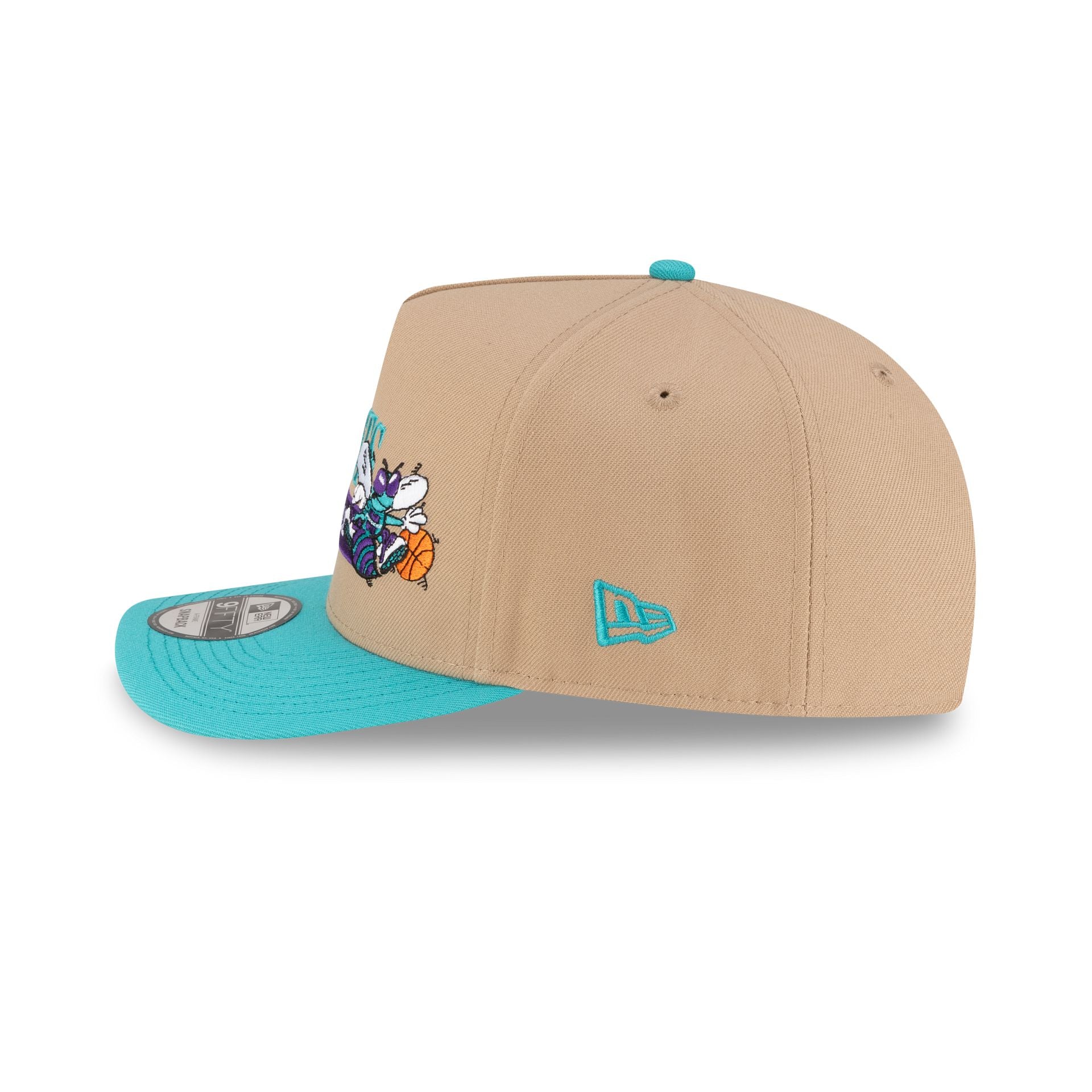 Charlotte Hornets 1988-2002 Hardwood Classics Liner Camel 9FIFTY A-Fra - Image 5