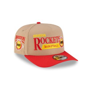 Houston Rockets 1972-1995 Hardwood Classics Liner Camel 9FIFTY A-Frame