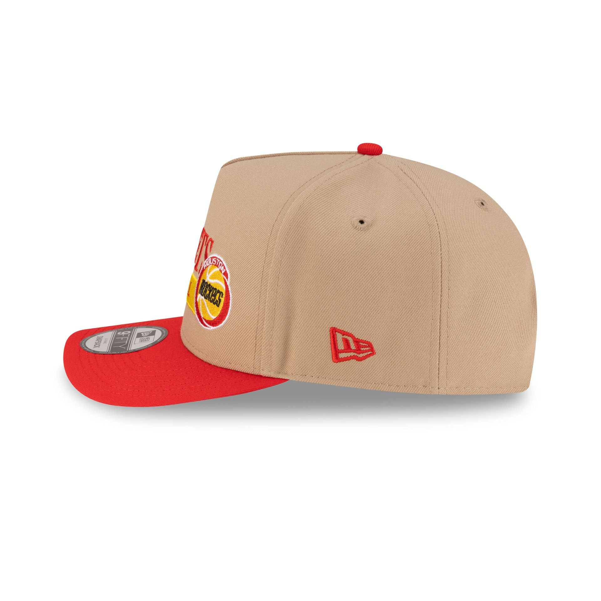 Houston Rockets 1972-1995 Hardwood Classics Liner Camel 9FIFTY A-Frame - Image 5