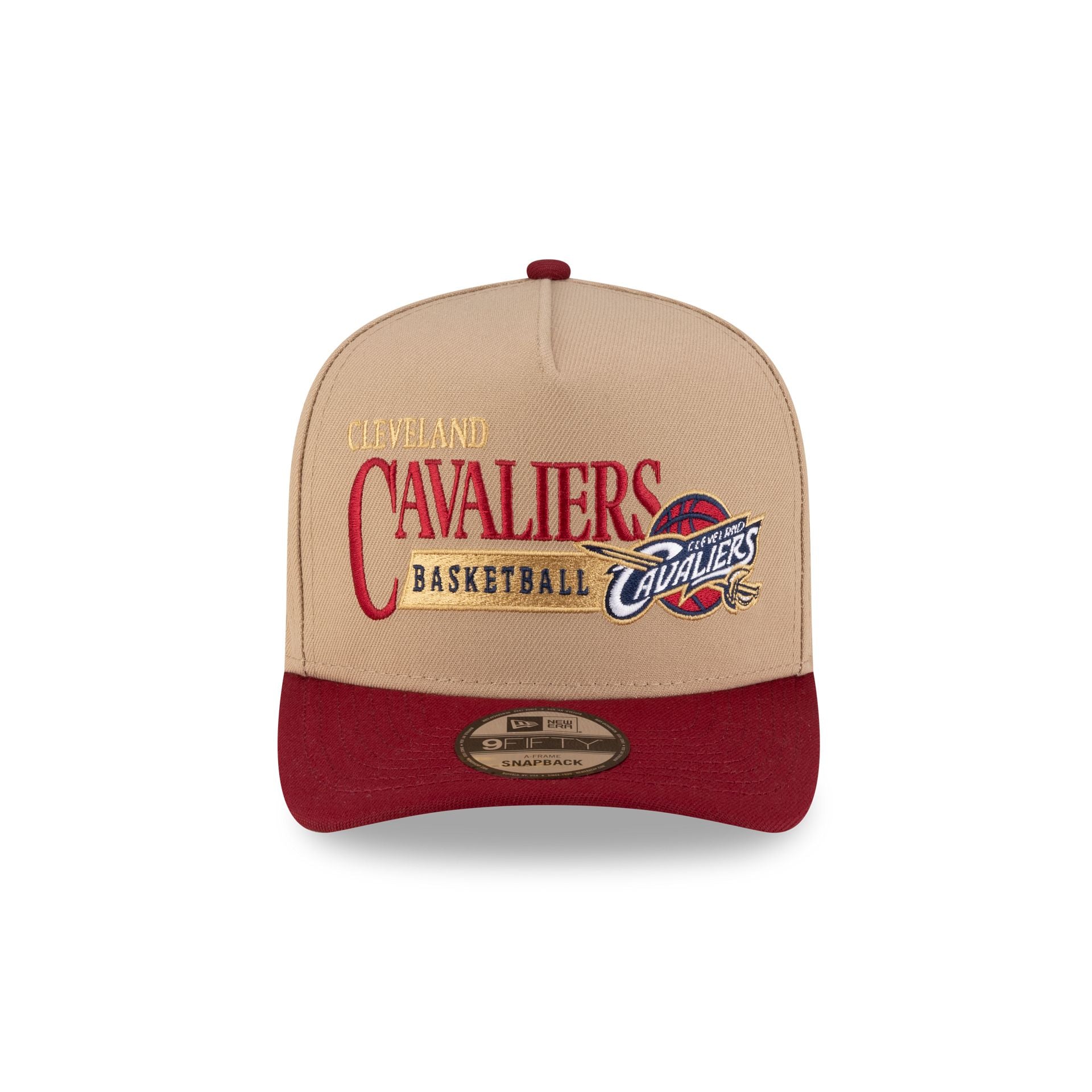 Cleveland Cavaliers 2010-2017 Hardwood Classics Liner Camel 9FIFTY A-F - Image 2