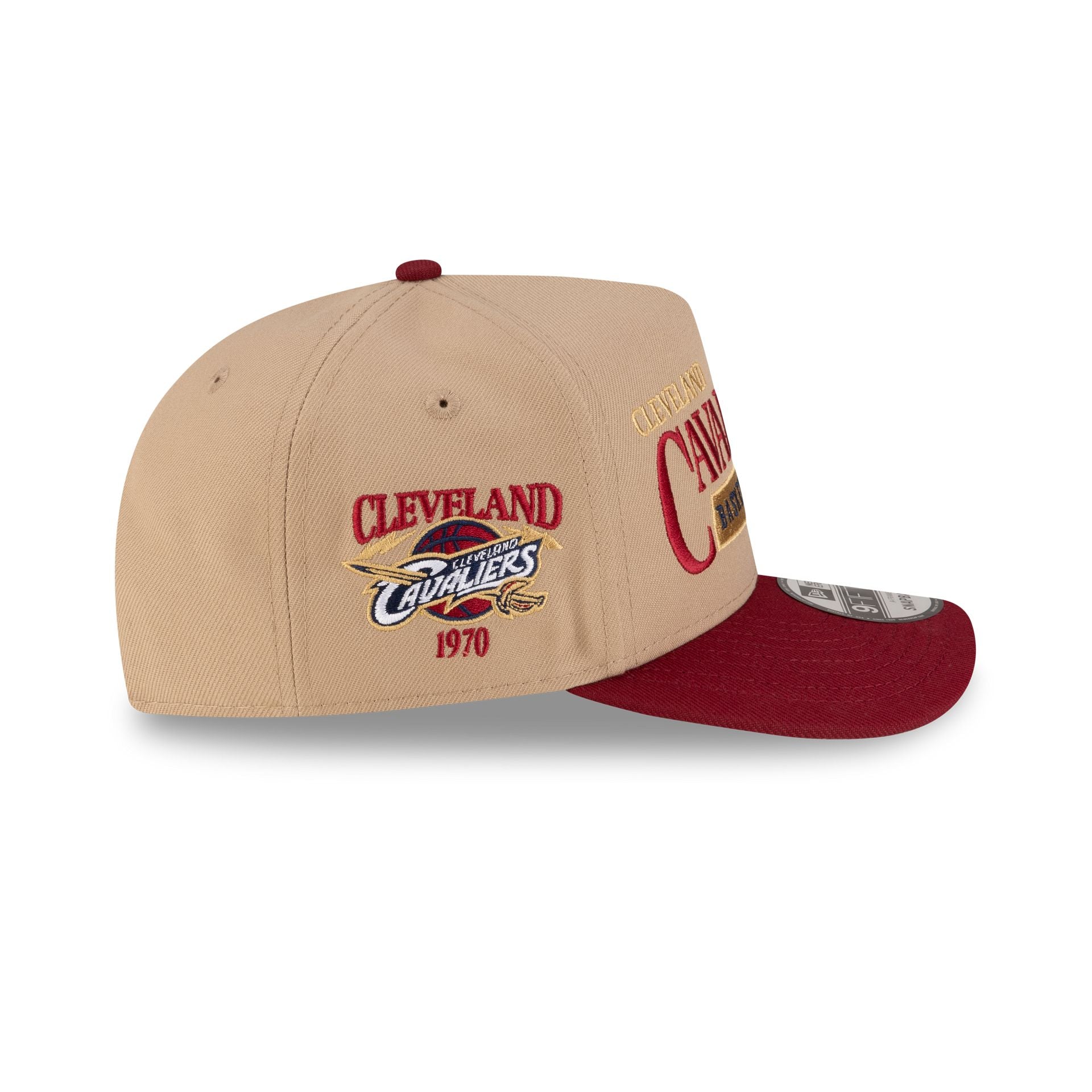 Cleveland Cavaliers 2010-2017 Hardwood Classics Liner Camel 9FIFTY A-F - Image 4