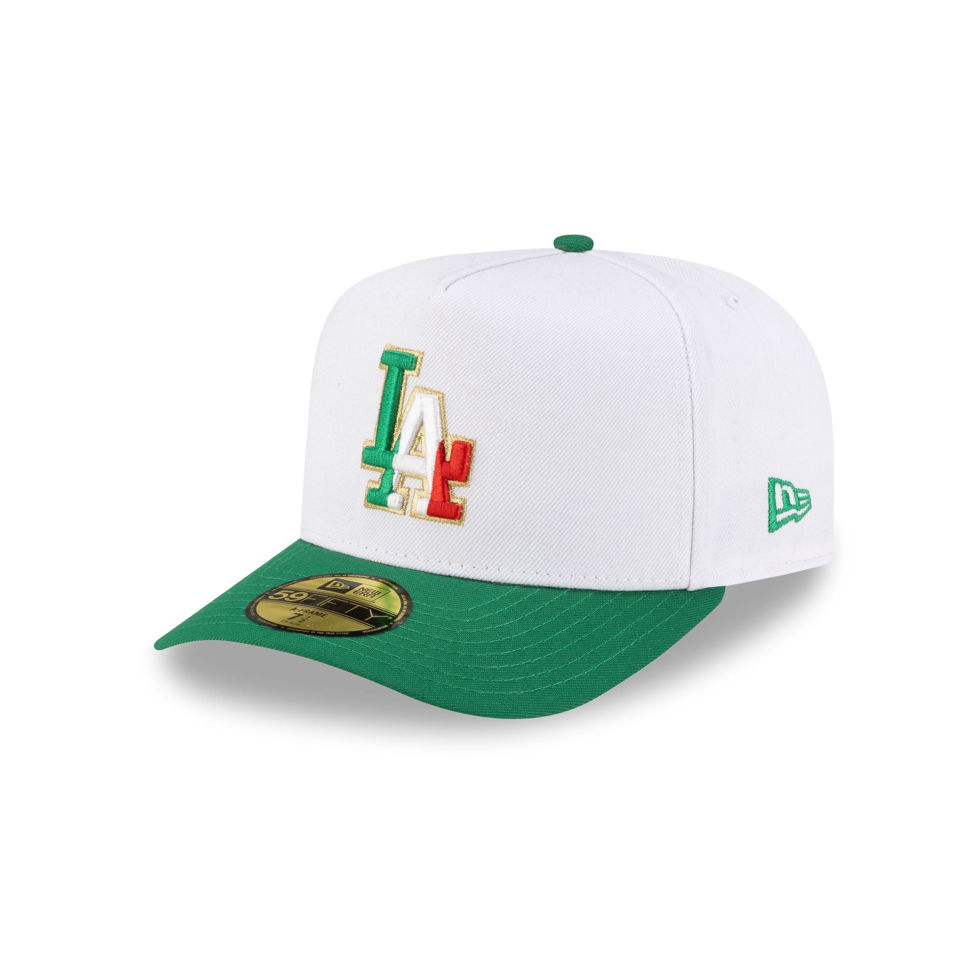 Just Caps Cinco de Mayo Los Angeles Dodgers 59FIFTY A-Frame Fitted Hat - Image 3