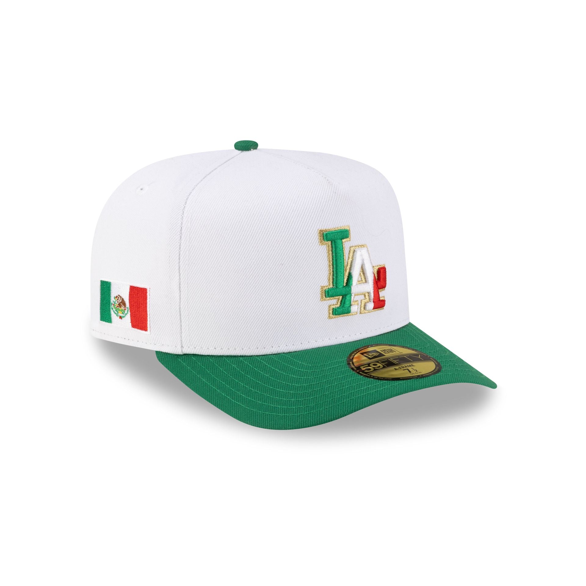 Just Caps Cinco de Mayo Los Angeles Dodgers 59FIFTY A-Frame Fitted Hat