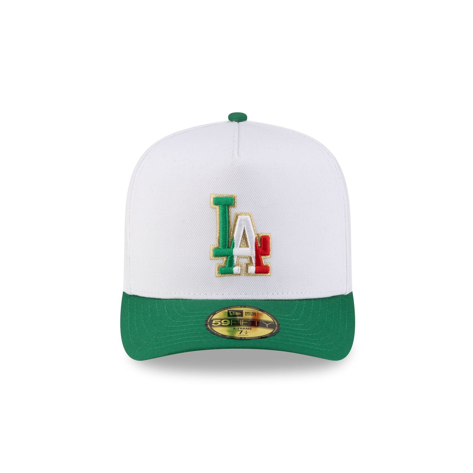 Just Caps Cinco de Mayo Los Angeles Dodgers 59FIFTY A-Frame Fitted Hat - Image 2