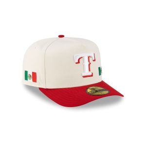 Just Caps Cinco de Mayo Texas Rangers 59FIFTY A-Frame Fitted Hat