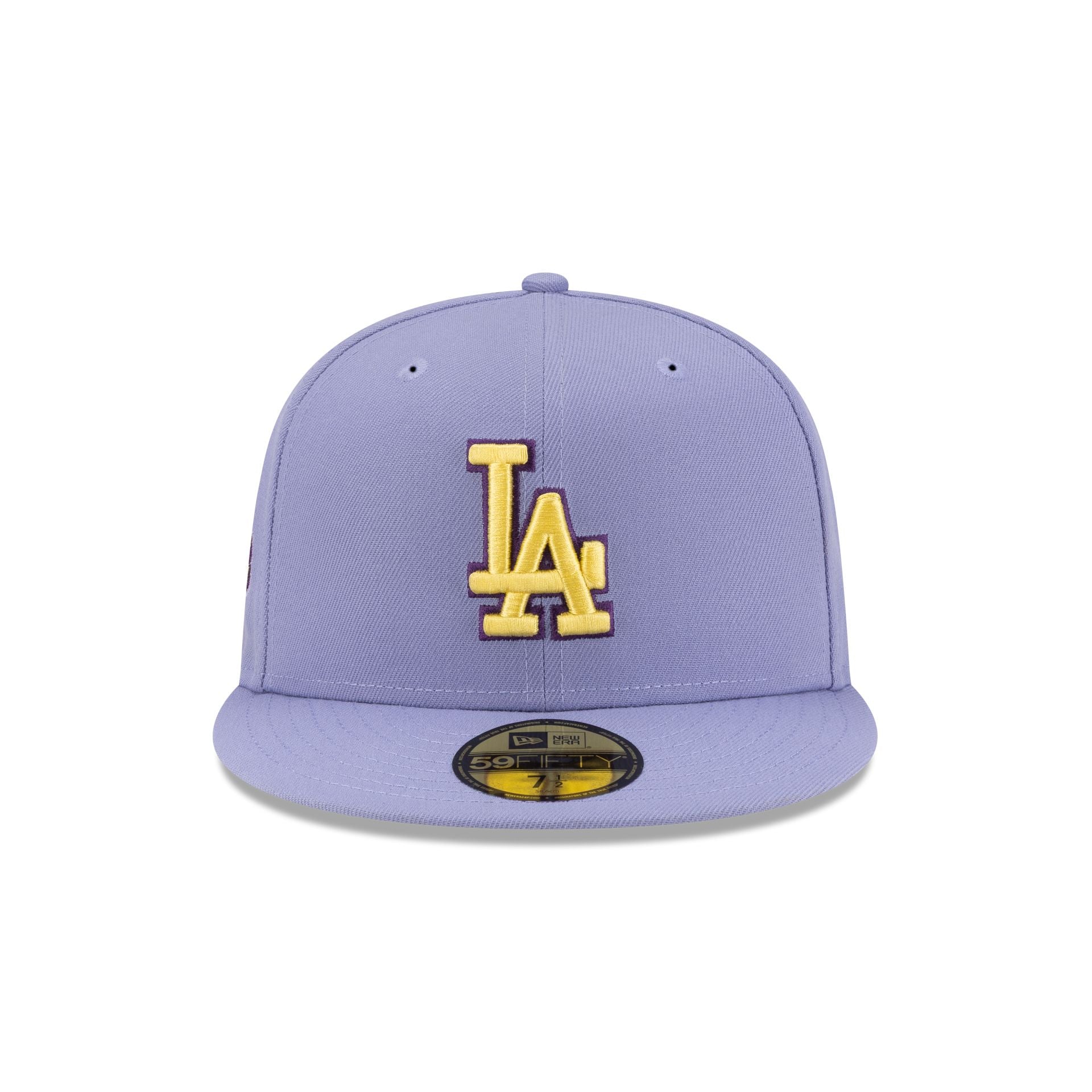 Los Angeles Dodgers Lavender Spring 59FIFTY Fitted Hat - Image 2