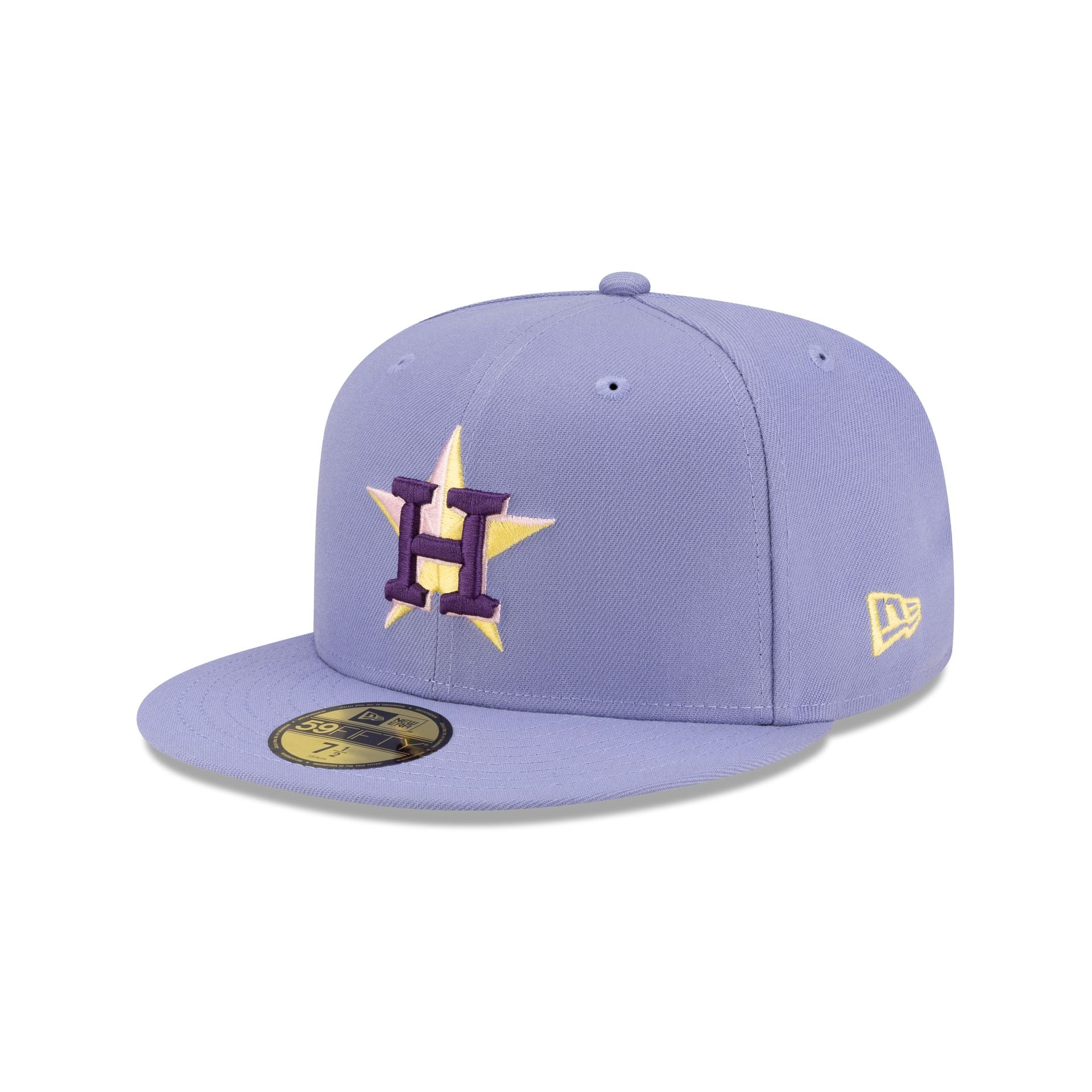 Houston Astros Lavender Spring 59FIFTY Fitted Hat - Image 3
