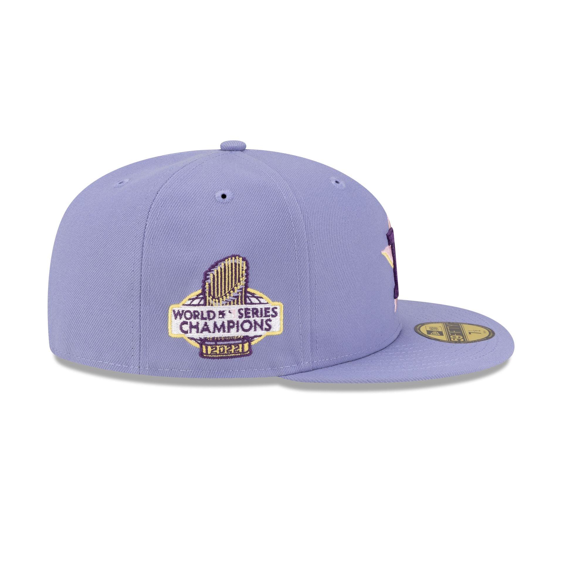 Houston Astros Lavender Spring 59FIFTY Fitted Hat - Image 4