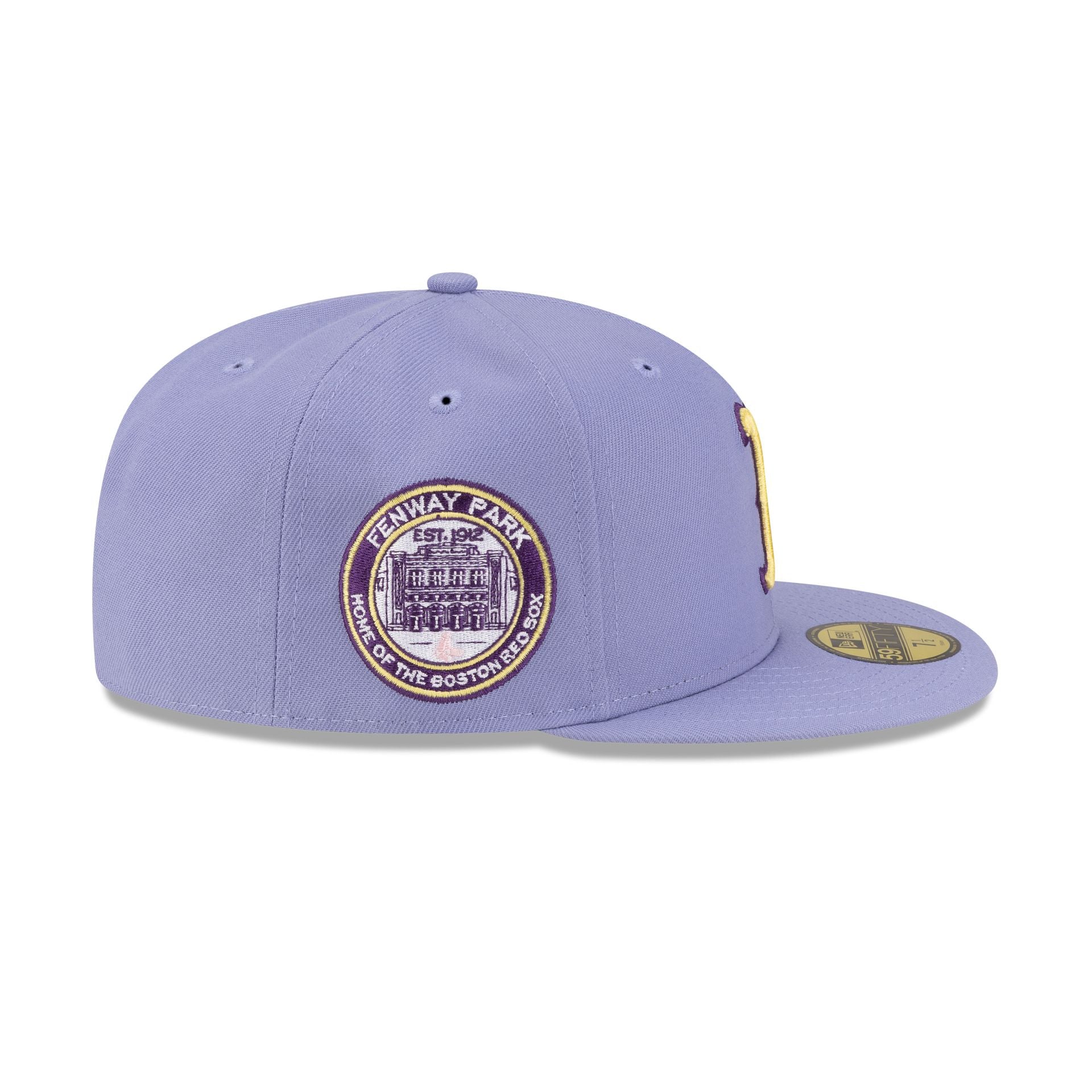 Boston Red Sox Lavender Spring 59FIFTY Fitted Hat - Image 4