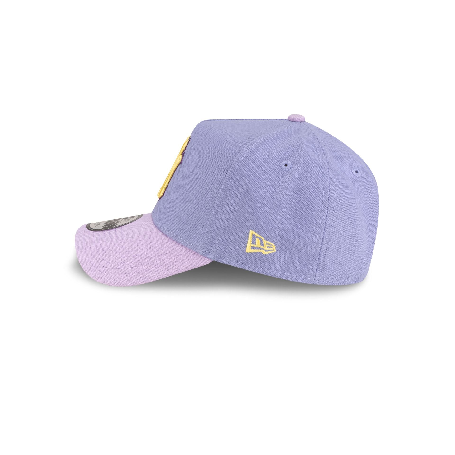 New York Yankees Lavender Pink 9FORTY A-Frame Snapback Hat - Image 5