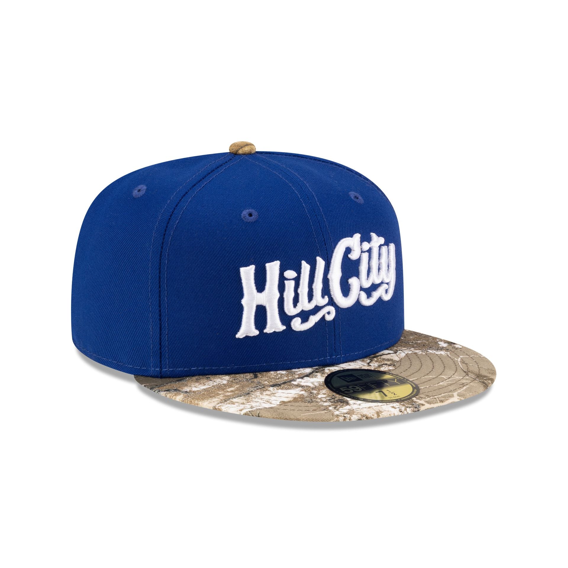 Hill City Howlers Light Royal Realtree 59FIFTY Fitted Hat - Image 3